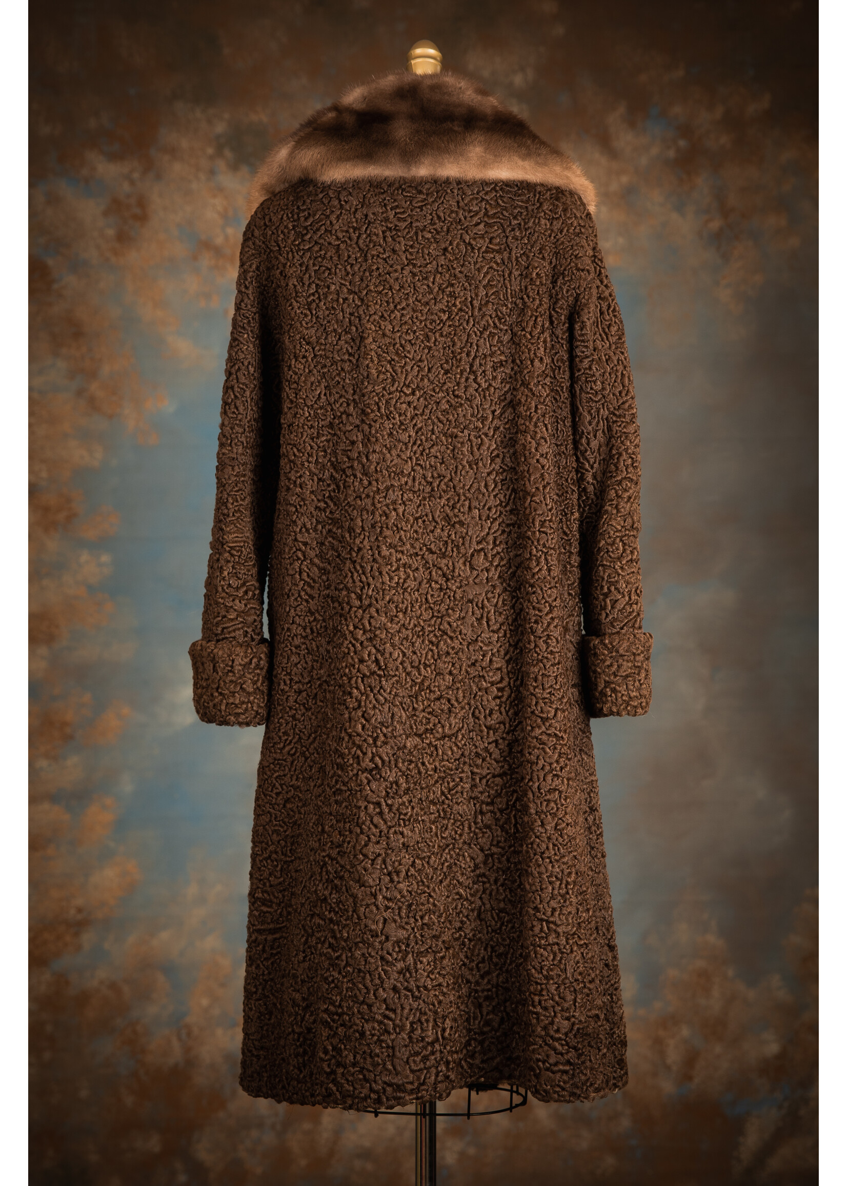 BROWN PERSIAN LAMB COAT