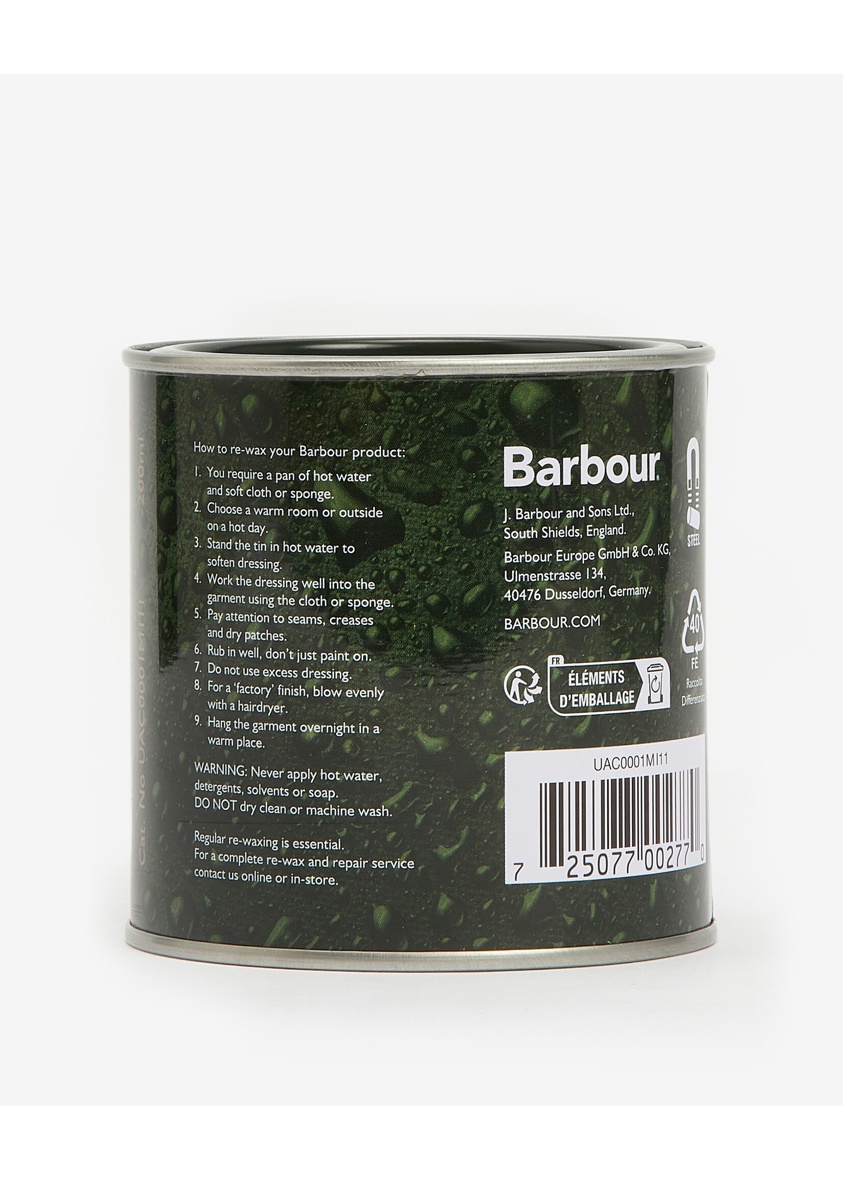 Barbour WAX THORNPROOF DRESSING