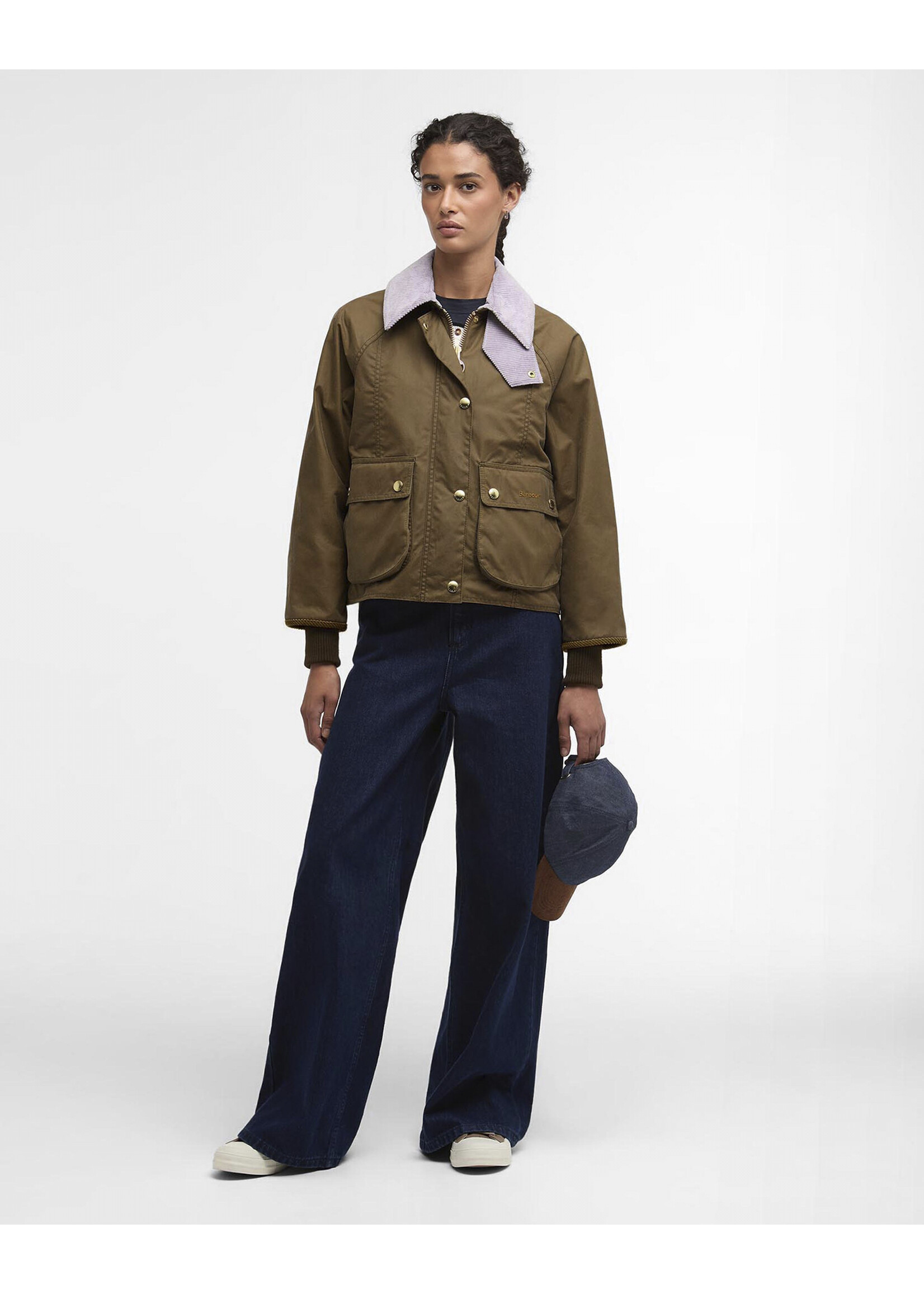 Barbour CROPPED BEADNELL WAX JACKET