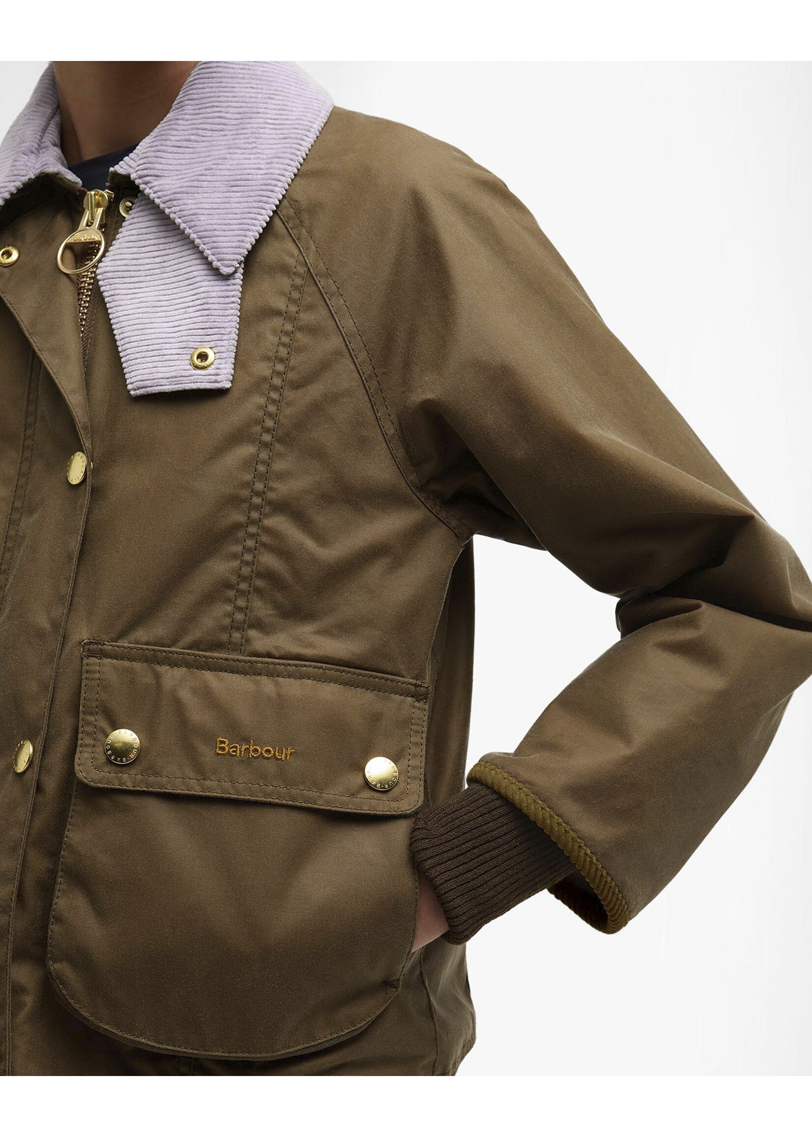 Barbour CROPPED BEADNELL WAX JACKET