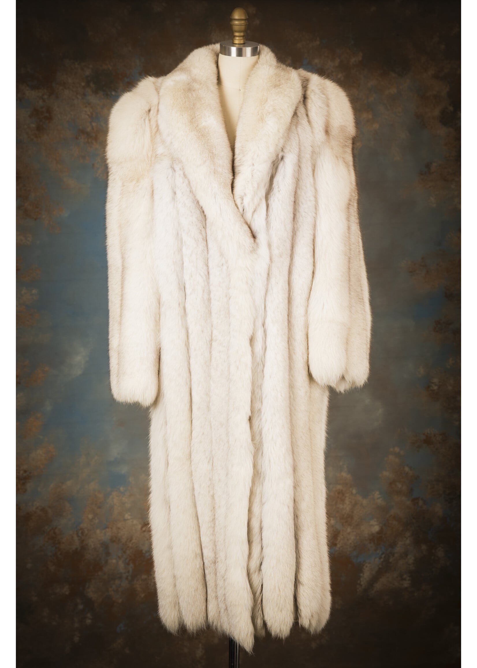 BLUE FOX COAT 8