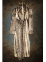 BLACK CROSS MINK & FOX COAT