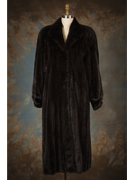 DARK MAHOGANY MINK COAT 6