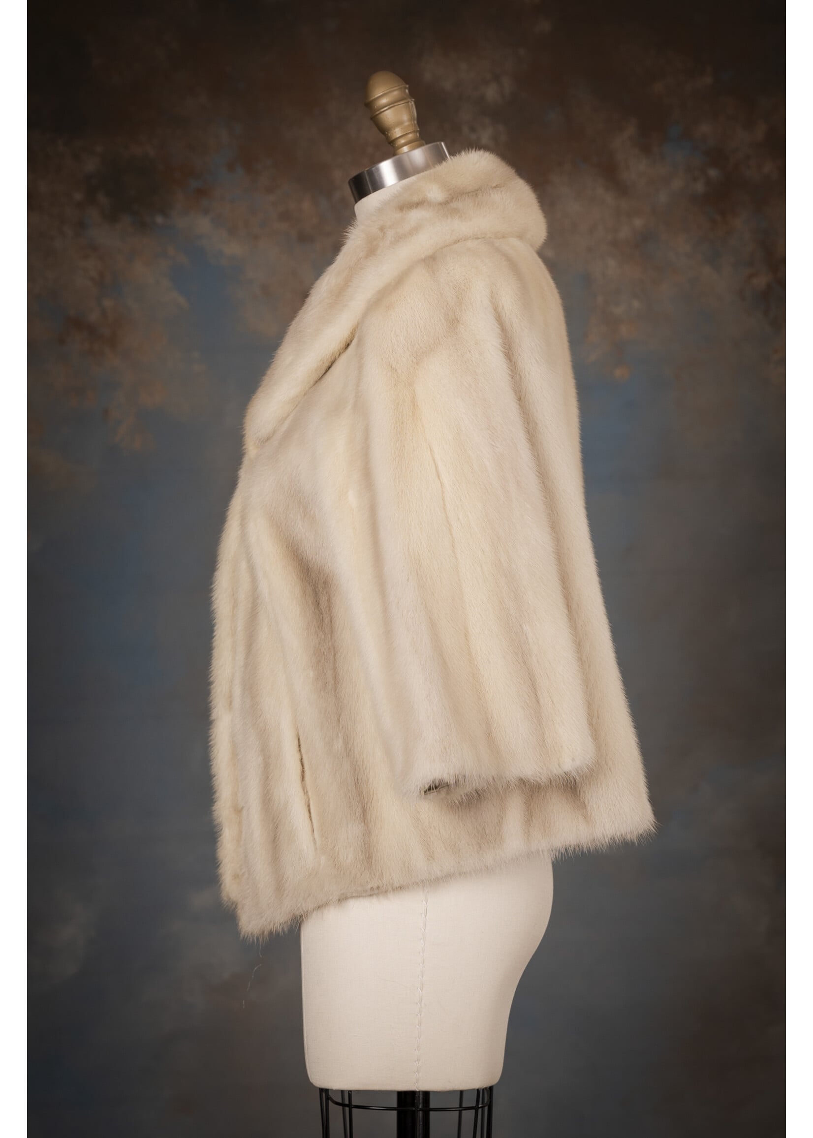 VIOLET MINK COCKTAIL JACKET