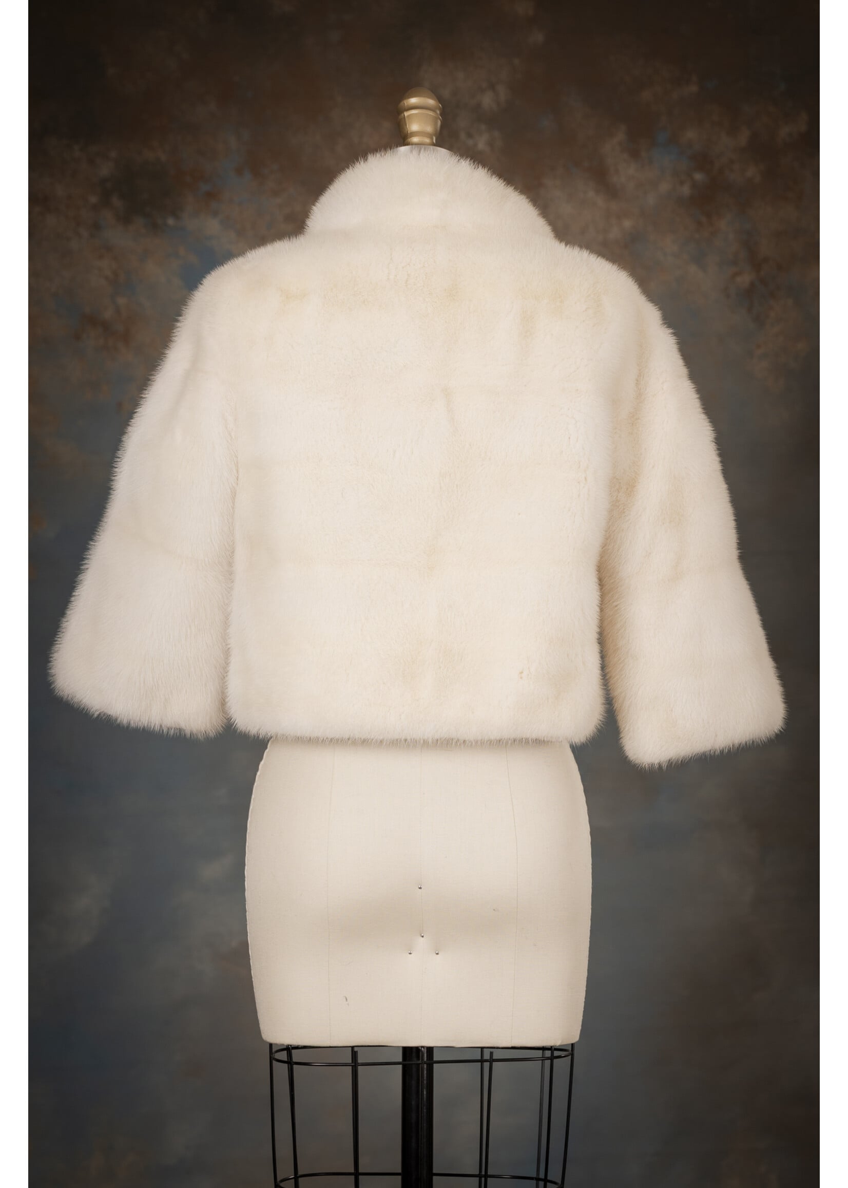 PEARL MINK COCKTAIL JACKET