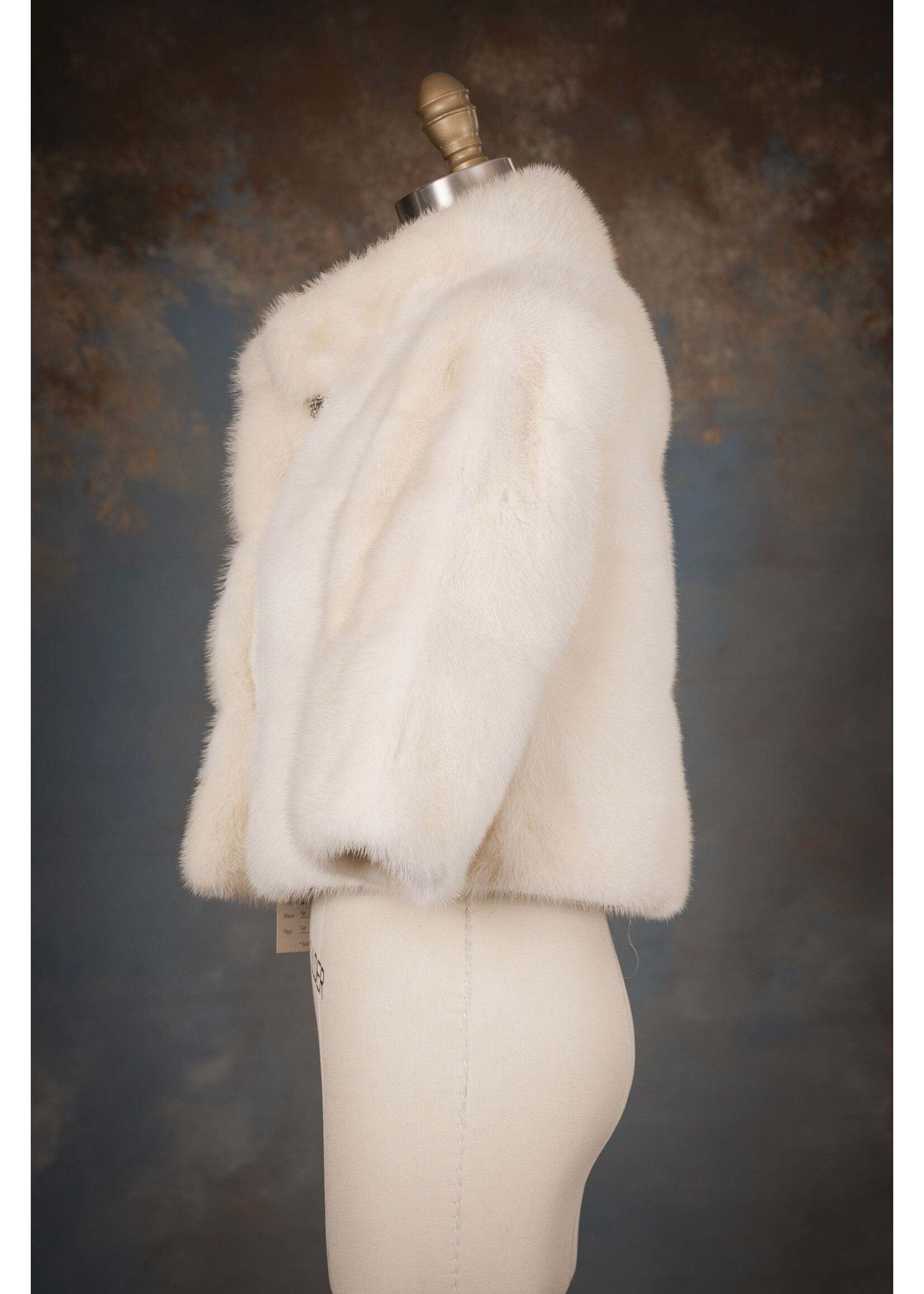 PEARL MINK COCKTAIL JACKET