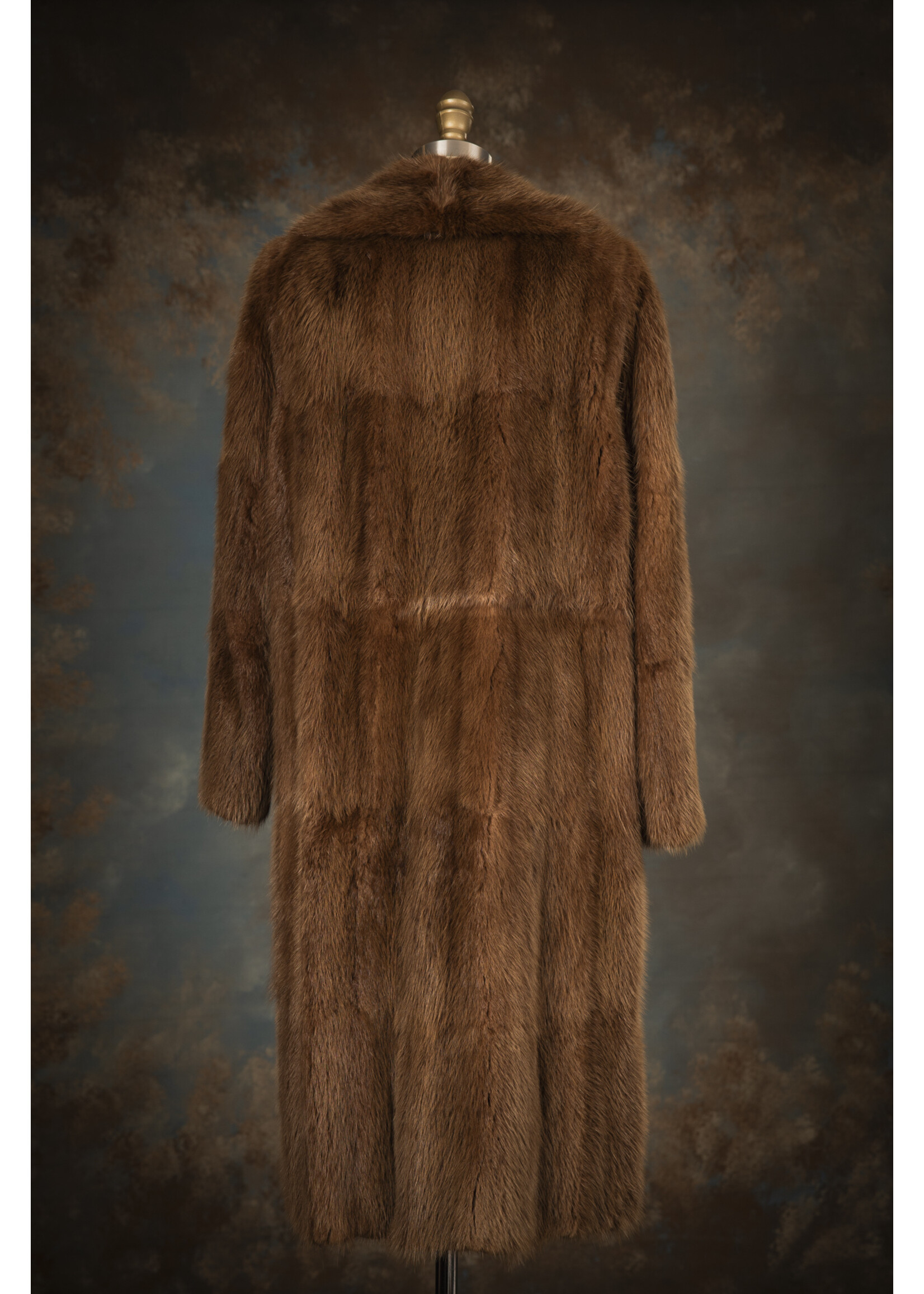MINK-DYED MUSKRAT COAT 8
