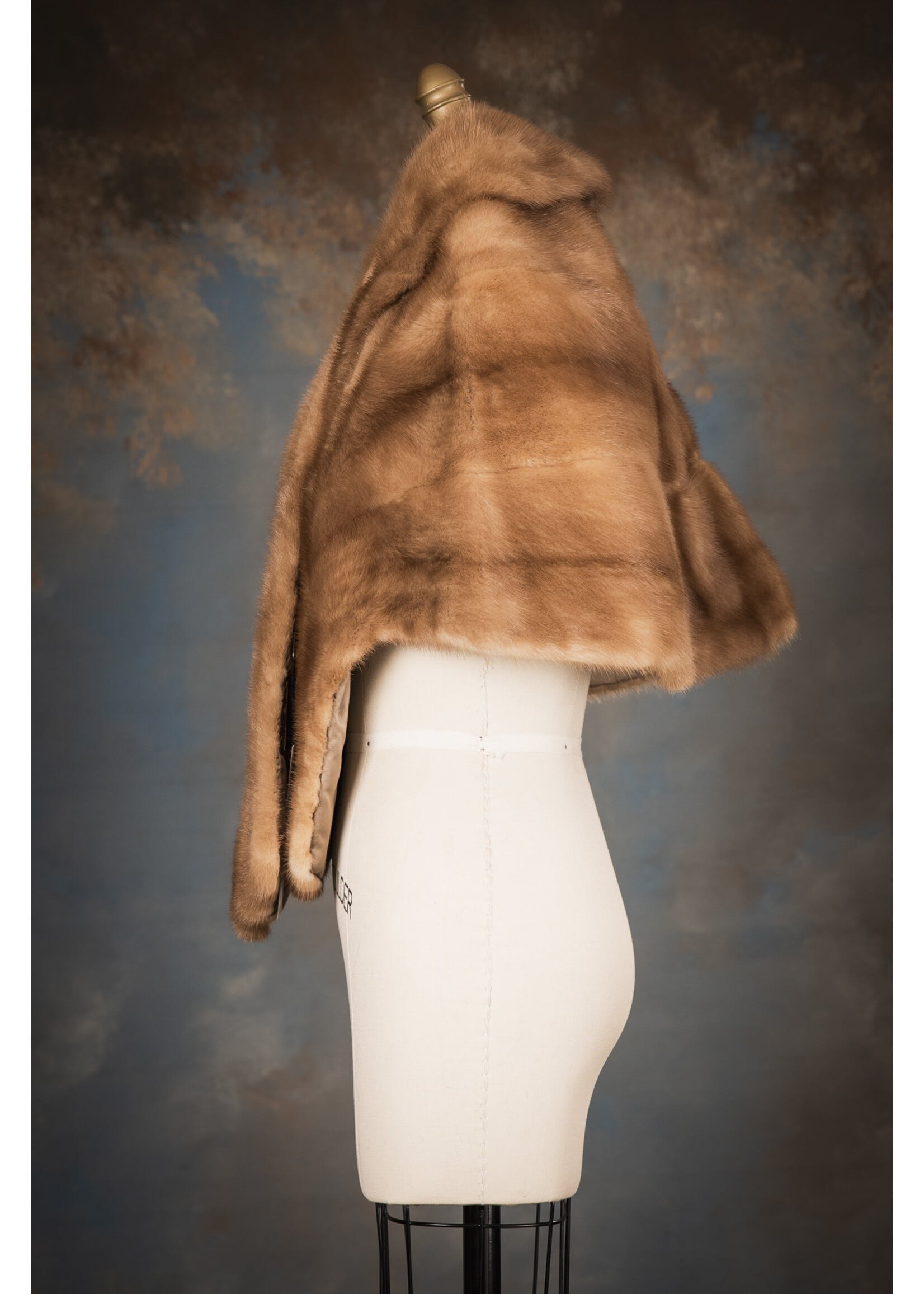 PASTEL MINK STOLE