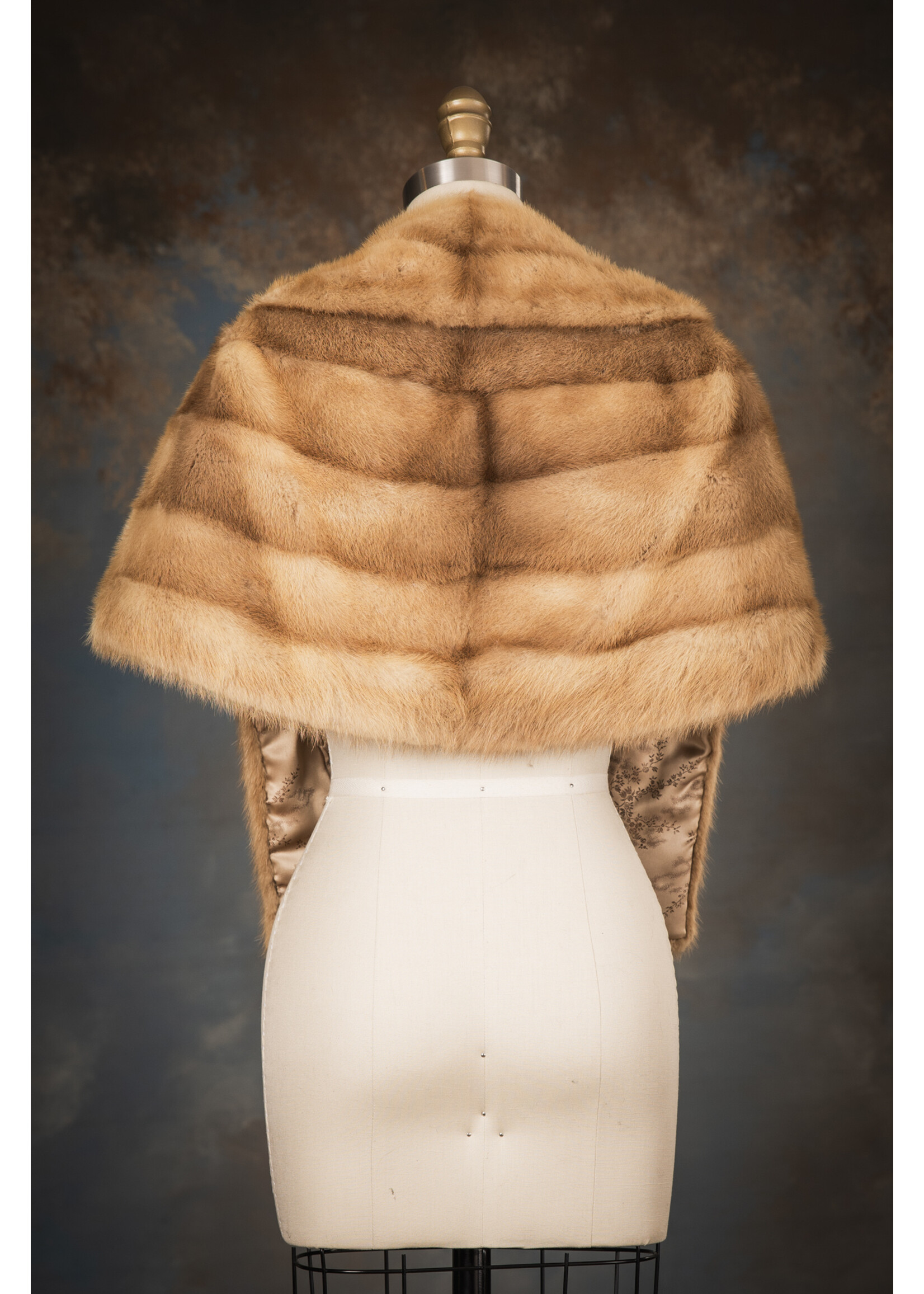PASTEL MINK STOLE