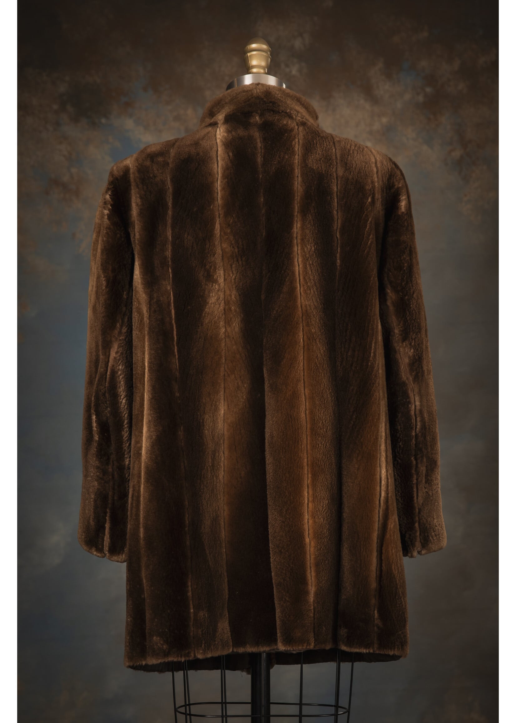 SHEARED OTTER JACKET 8