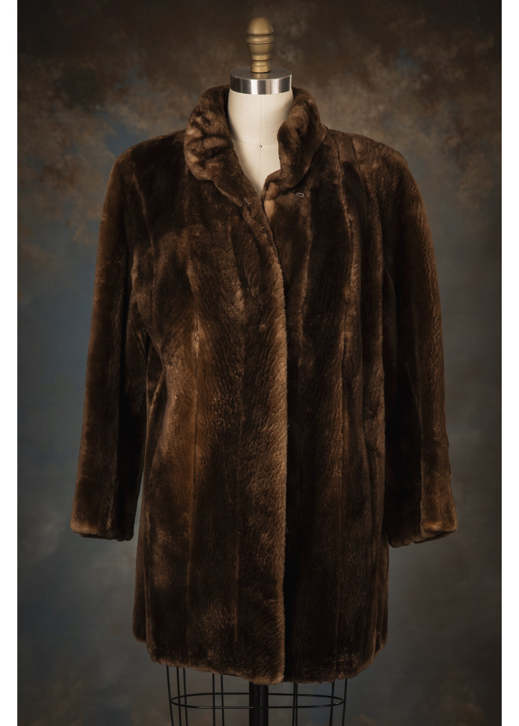 SHEARED OTTER JACKET 8