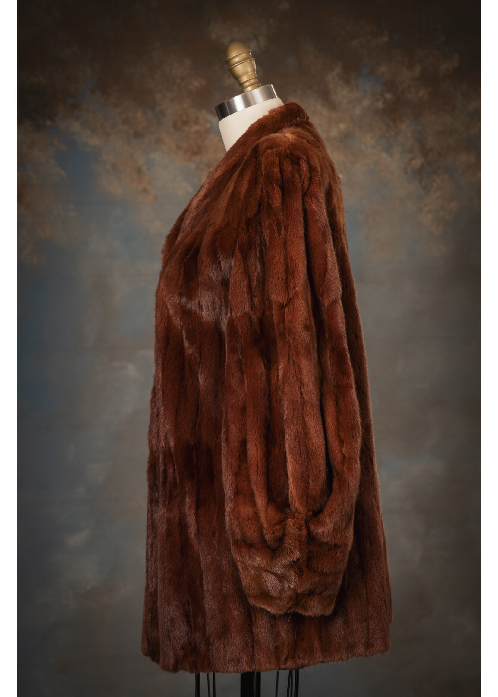 KOLINSKY-DYED ERMINE JACKET
