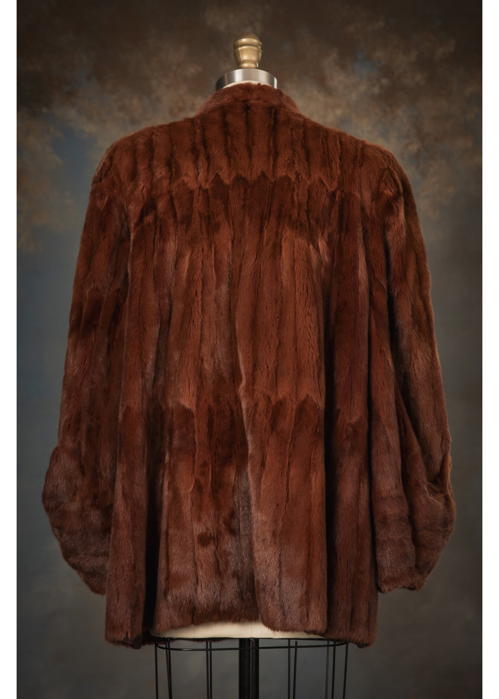 KOLINSKY-DYED ERMINE JACKET