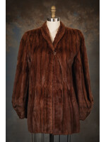 KOLINSKY-DYED ERMINE JACKET