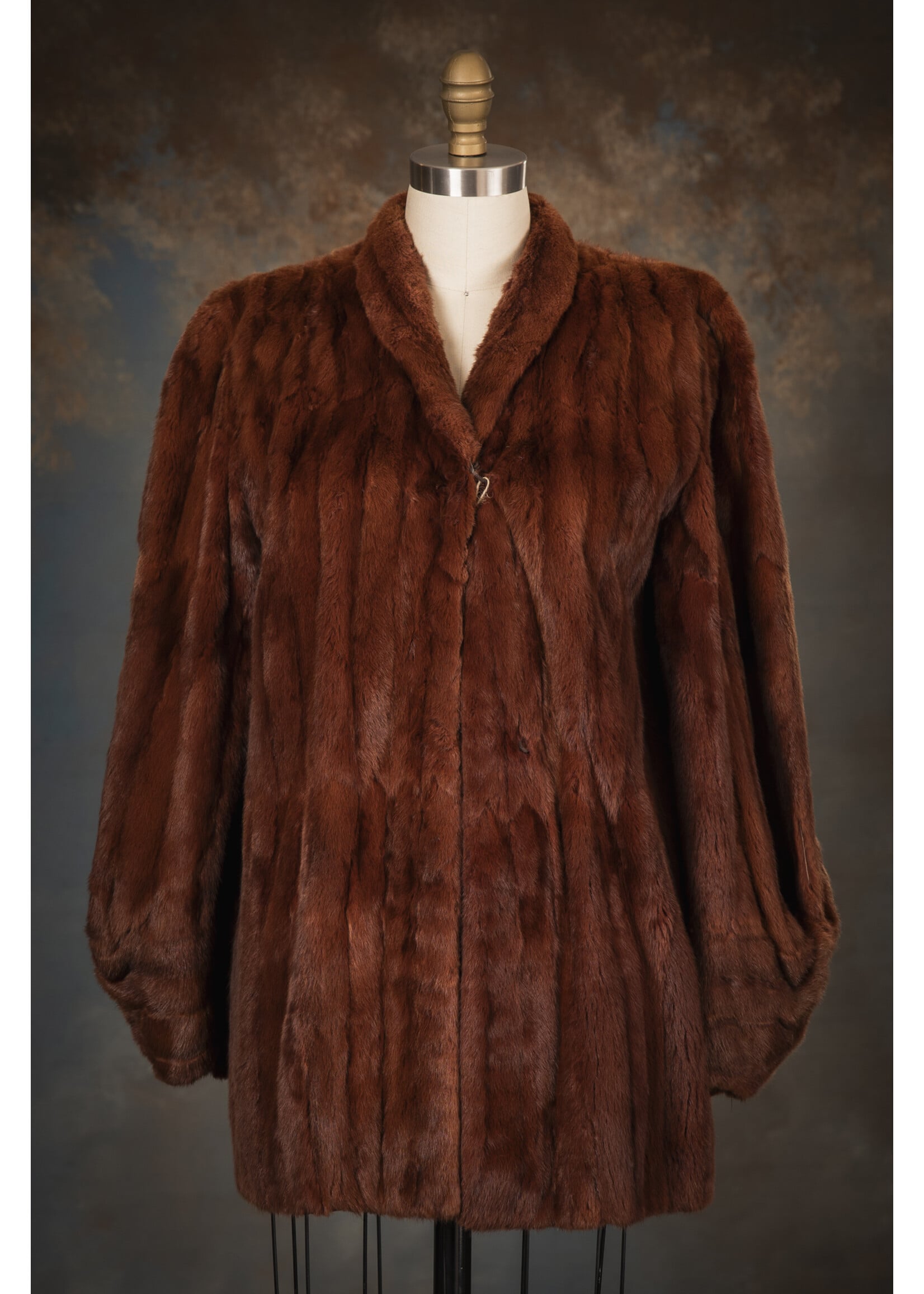 KOLINSKY-DYED ERMINE JACKET