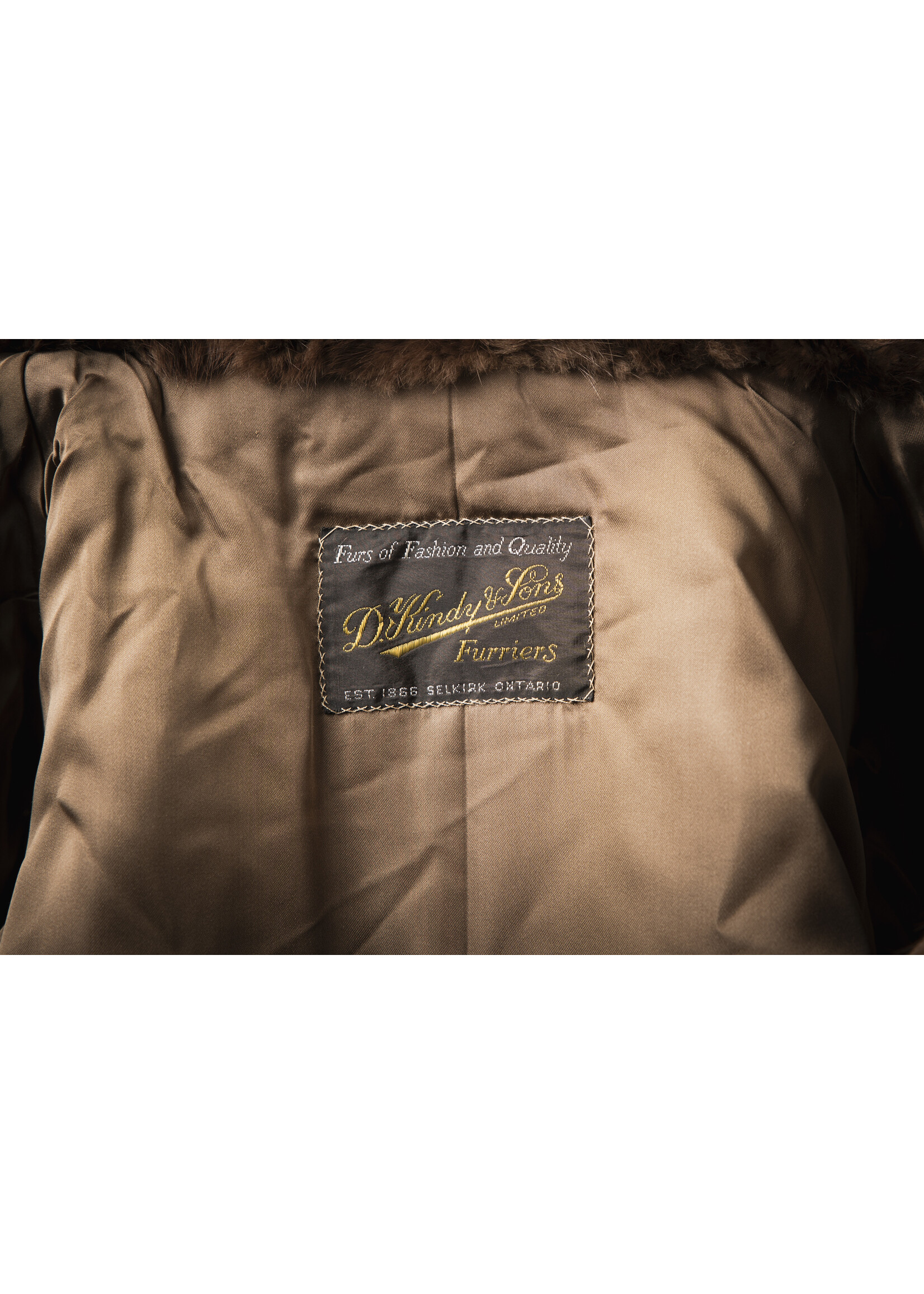 MINK-DYED MUSKRAT COAT 8