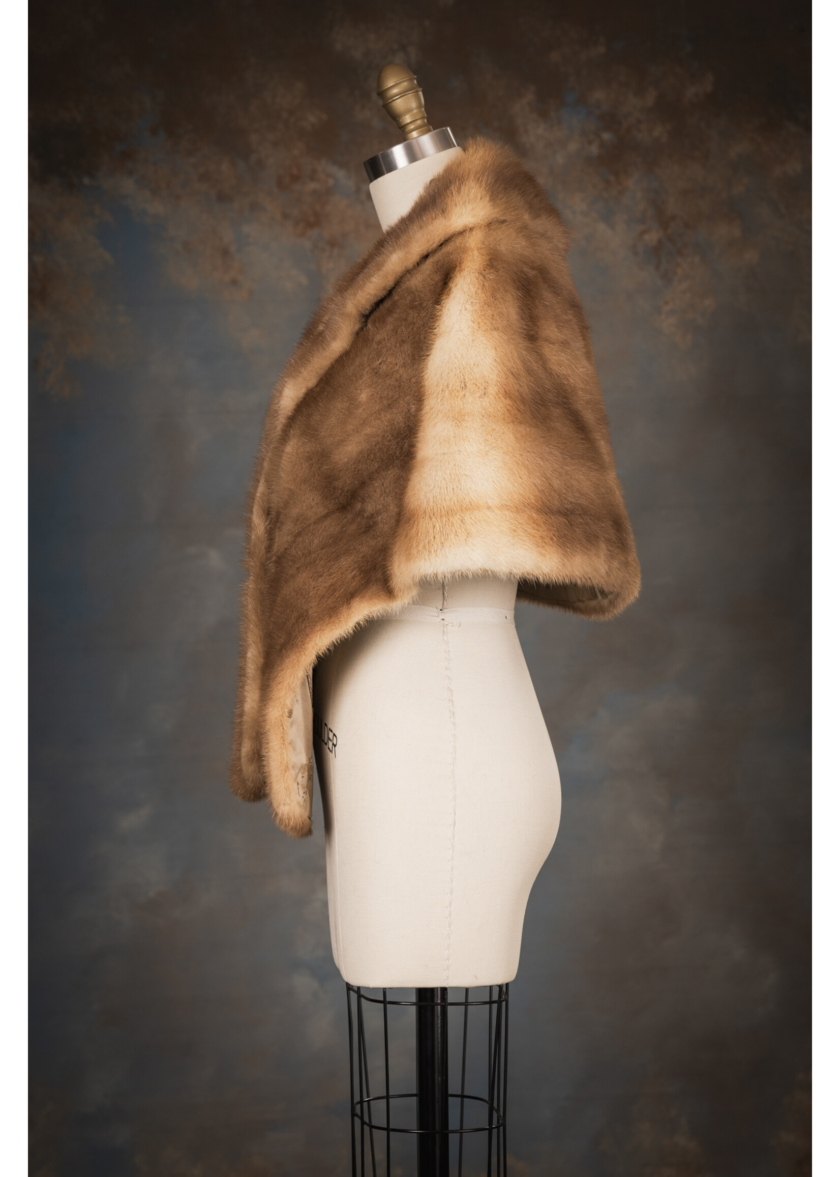 PASTEL MINK STOLE