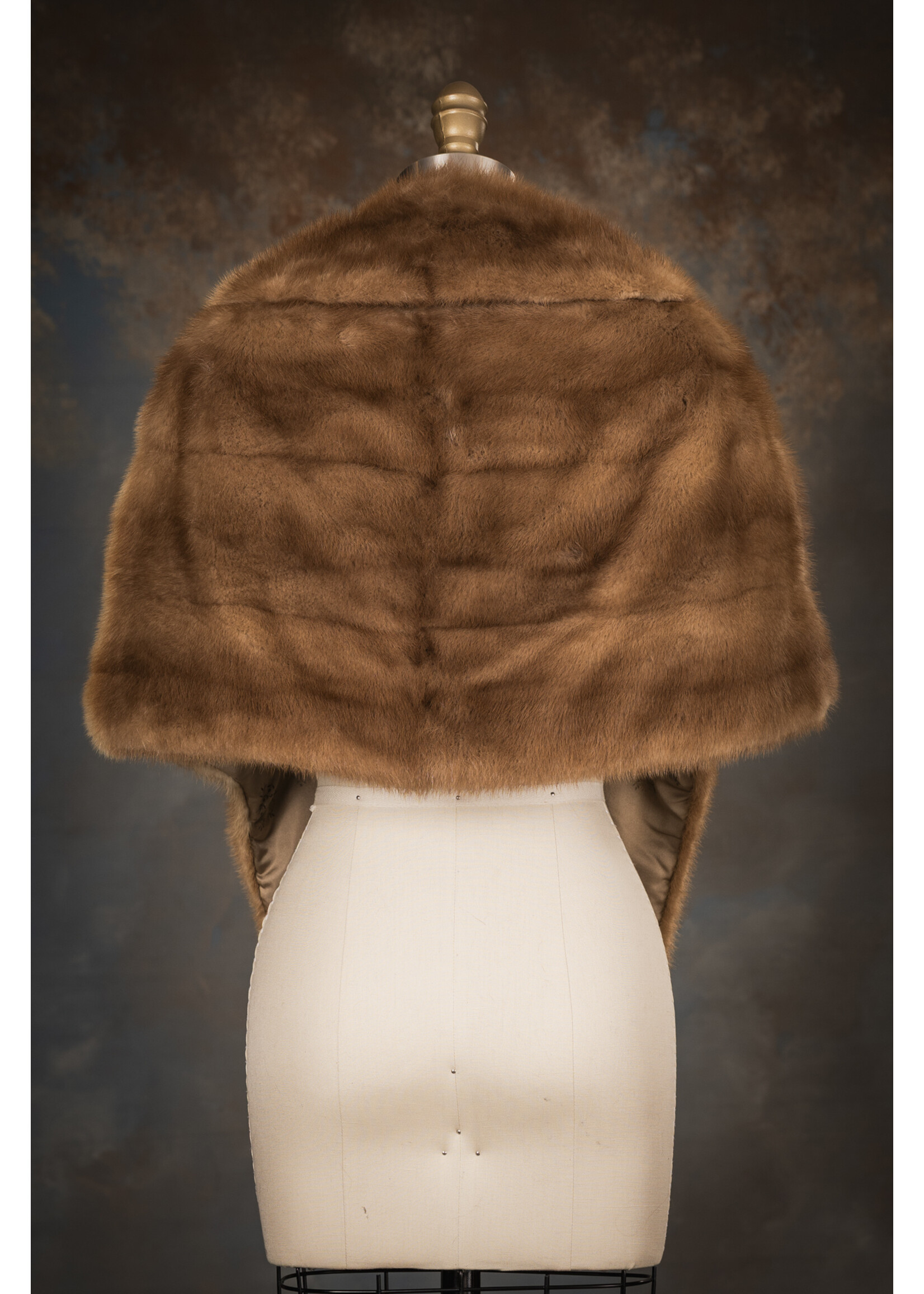 PASTEL MINK STOLE