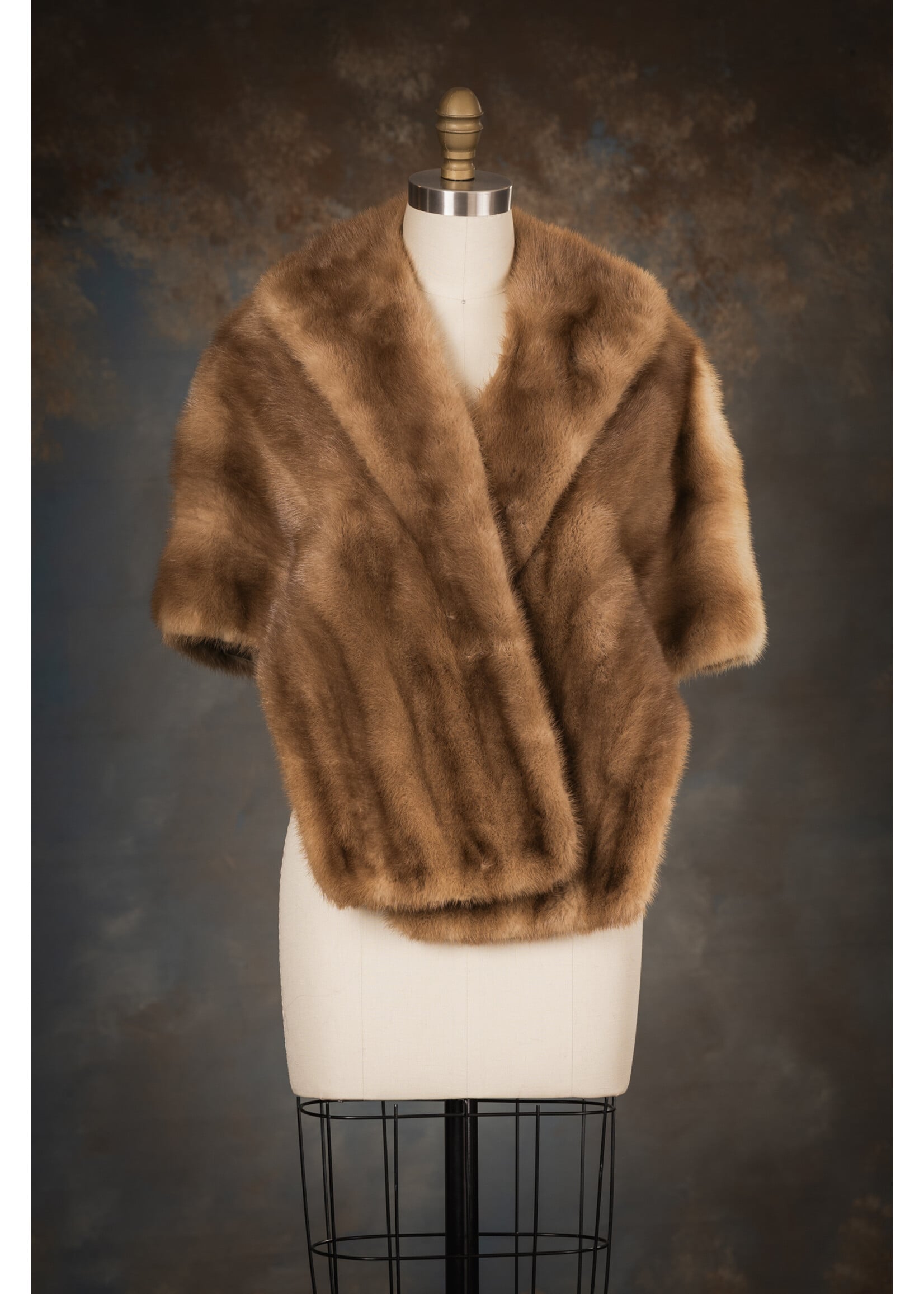 PASTEL MINK STOLE