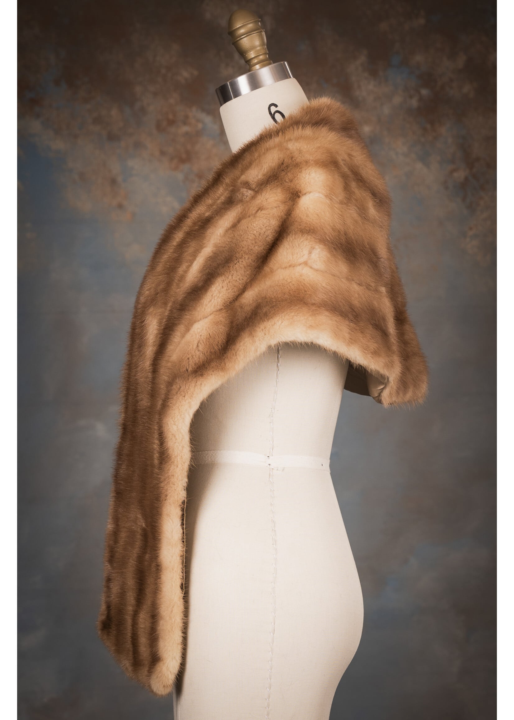 PASTEL MINK STOLE