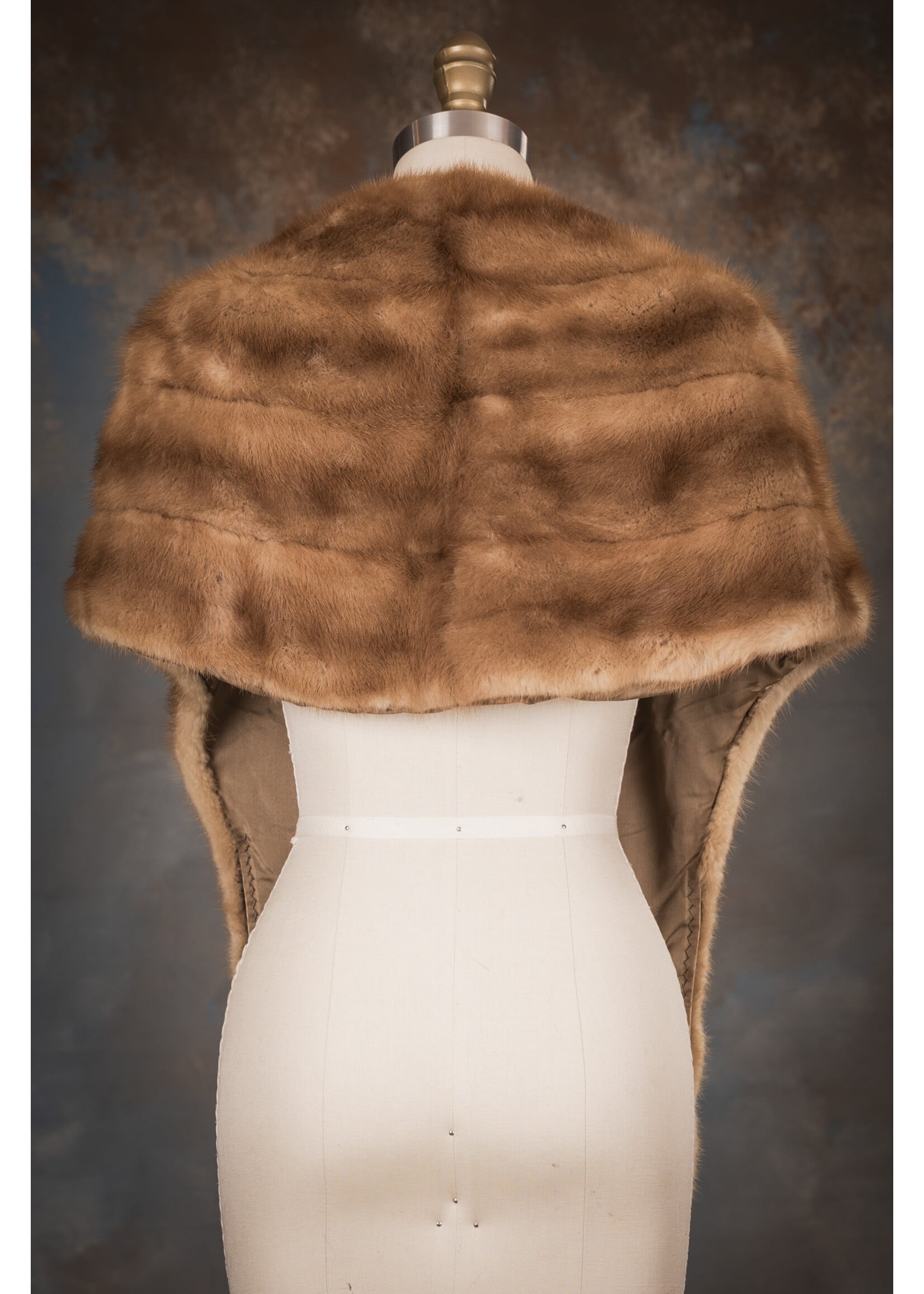 PASTEL MINK STOLE