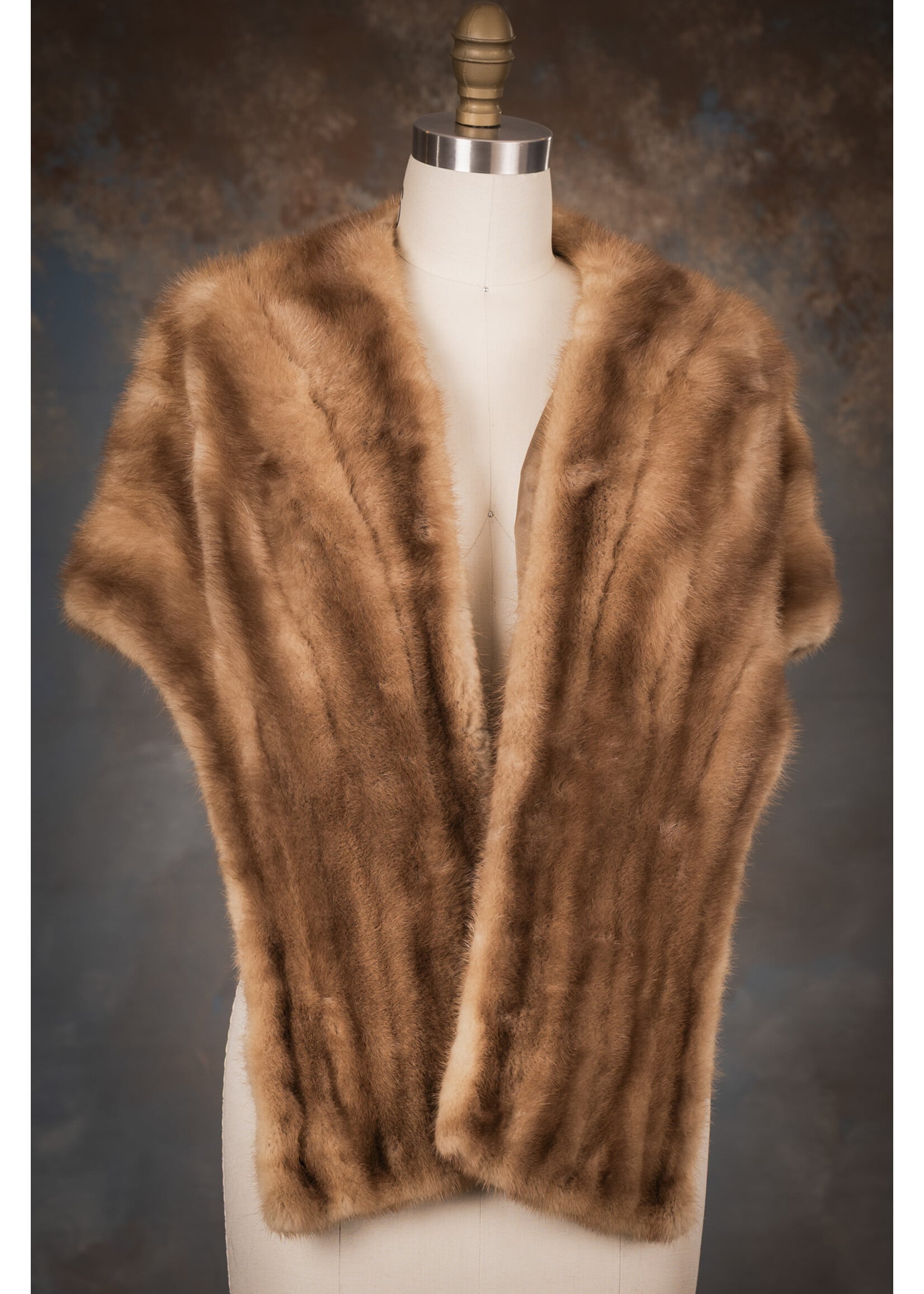 PASTEL MINK STOLE