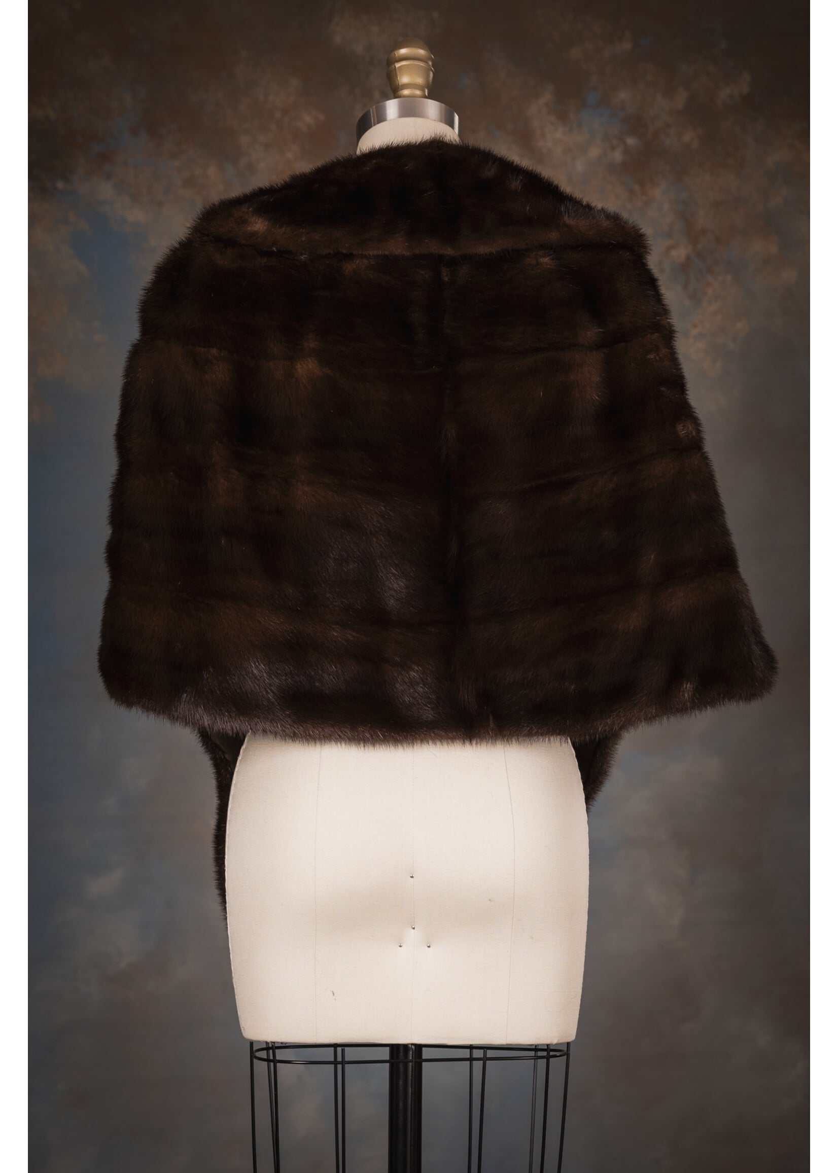 MAHOGANY MINK STOLE
