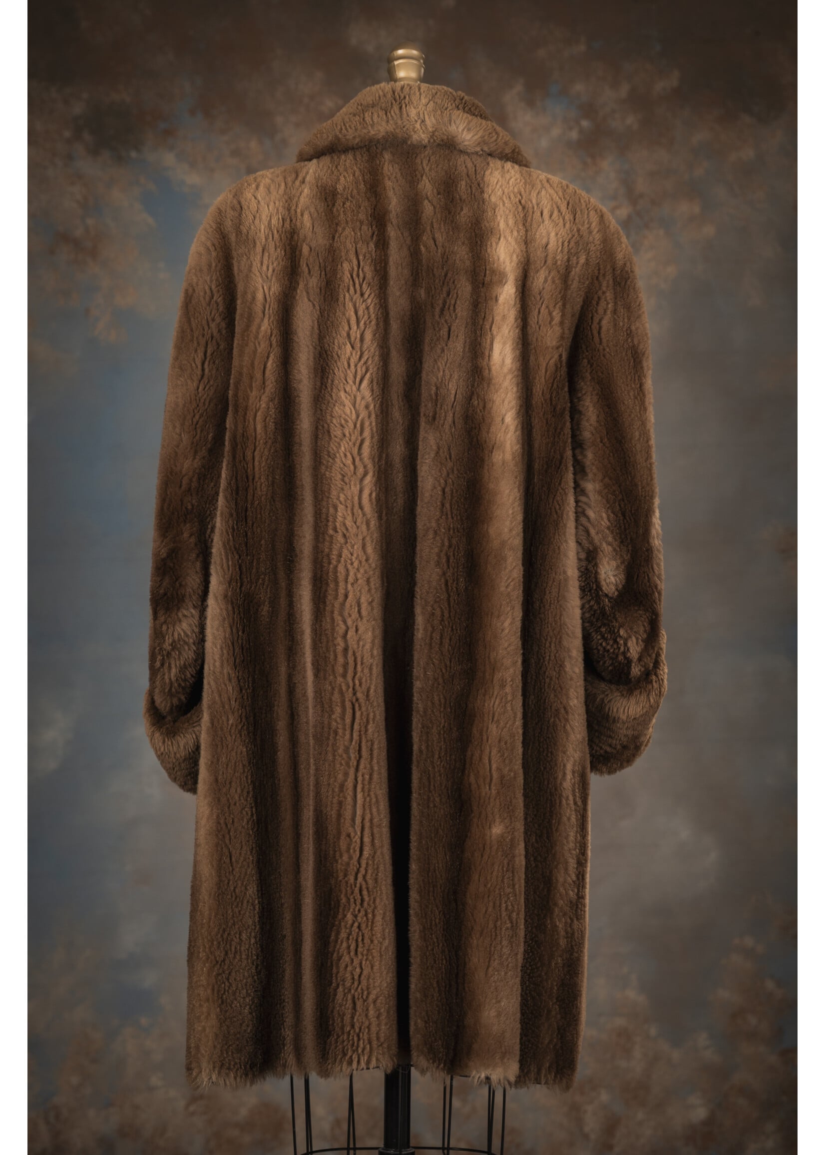 SHEARED RACCOON COAT