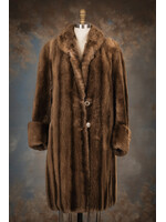 SHEARED RACCOON COAT