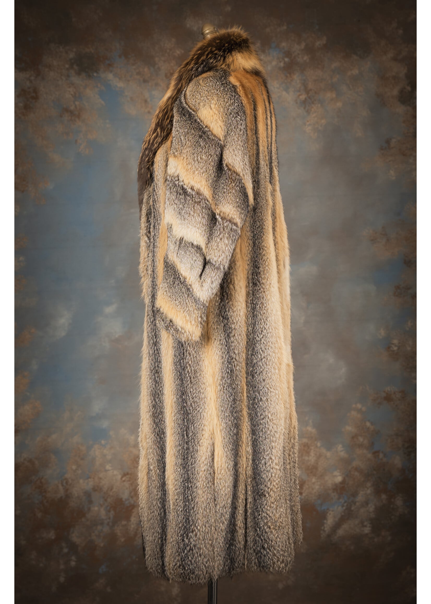 GREY FOX COAT 10
