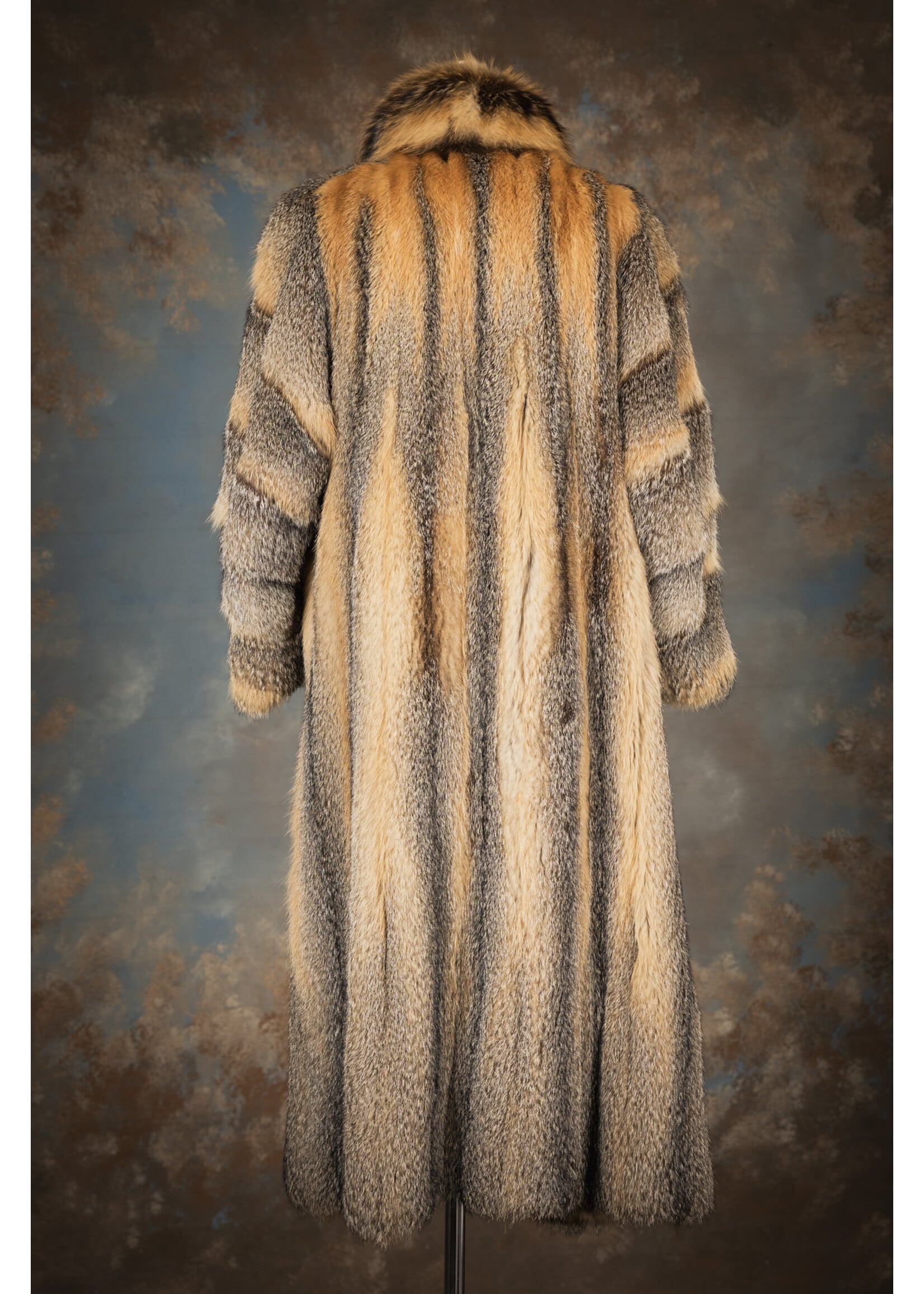 GREY FOX COAT 10