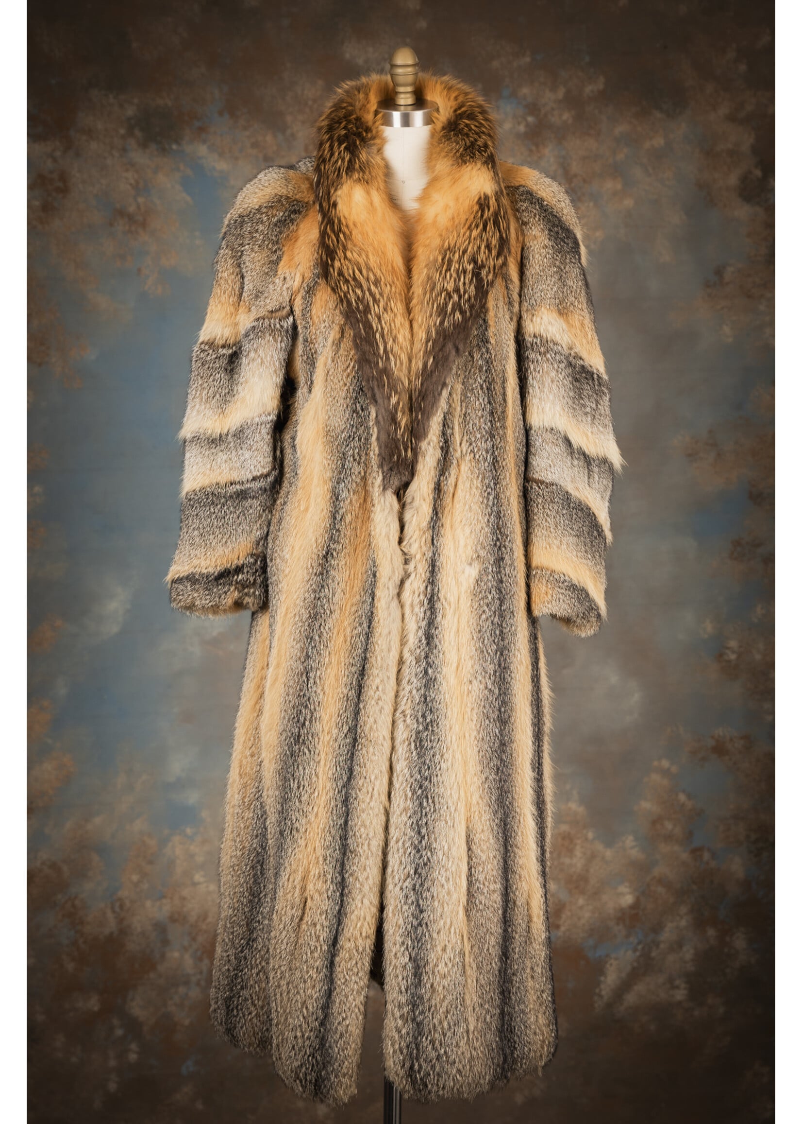 GREY FOX COAT 10