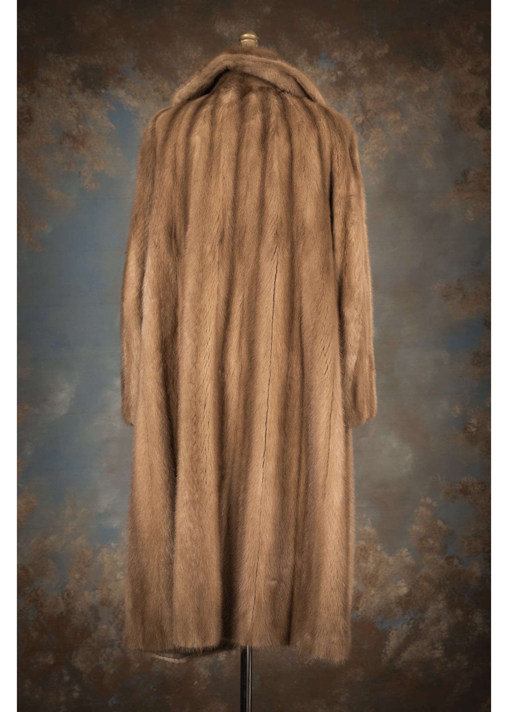 PASTEL MINK COAT 10-12