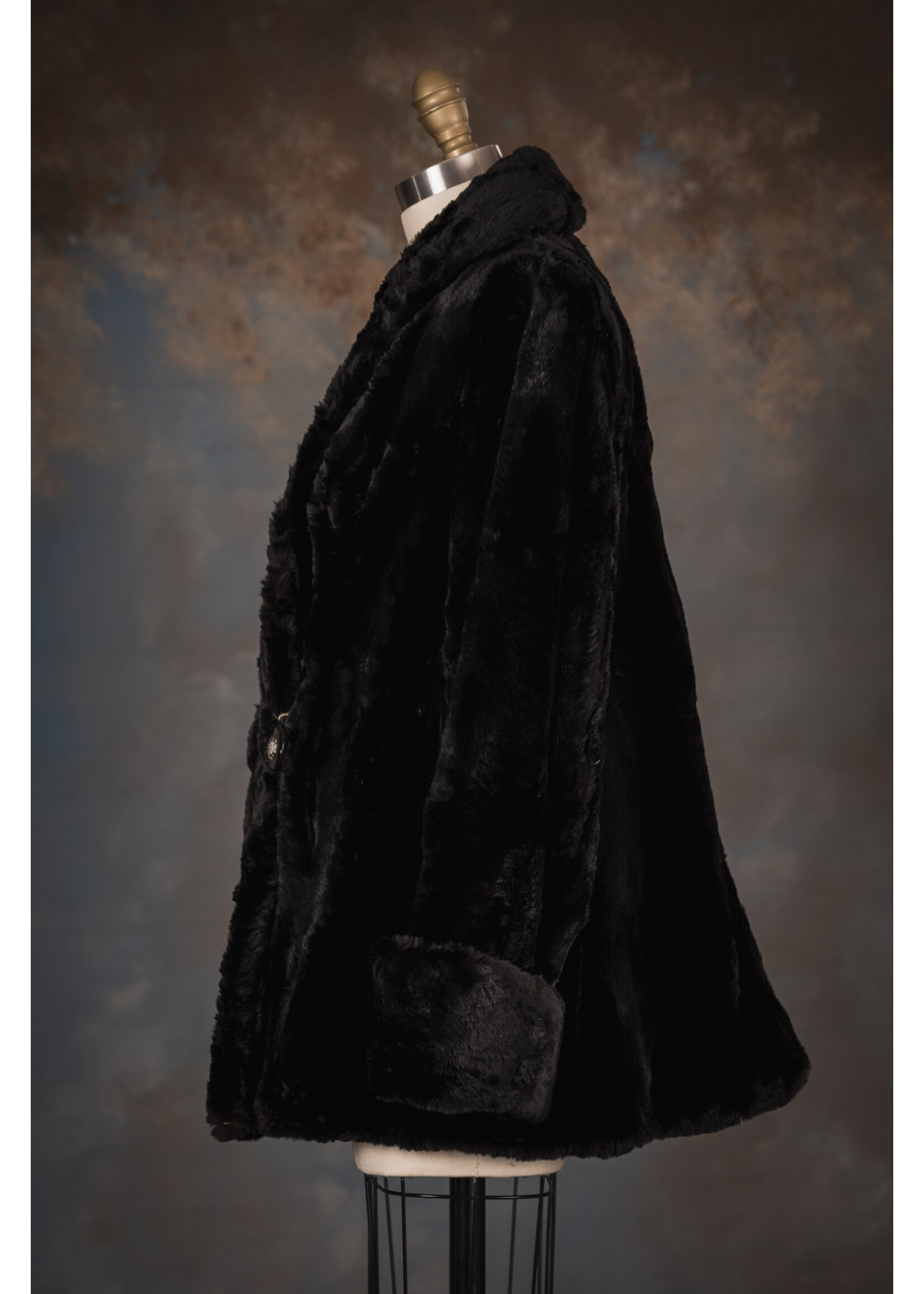 BLACK HUDSON SEAL JACKET 12-14