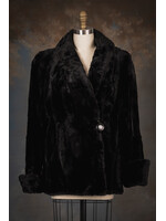 BLACK HUDSON SEAL JACKET 12-14