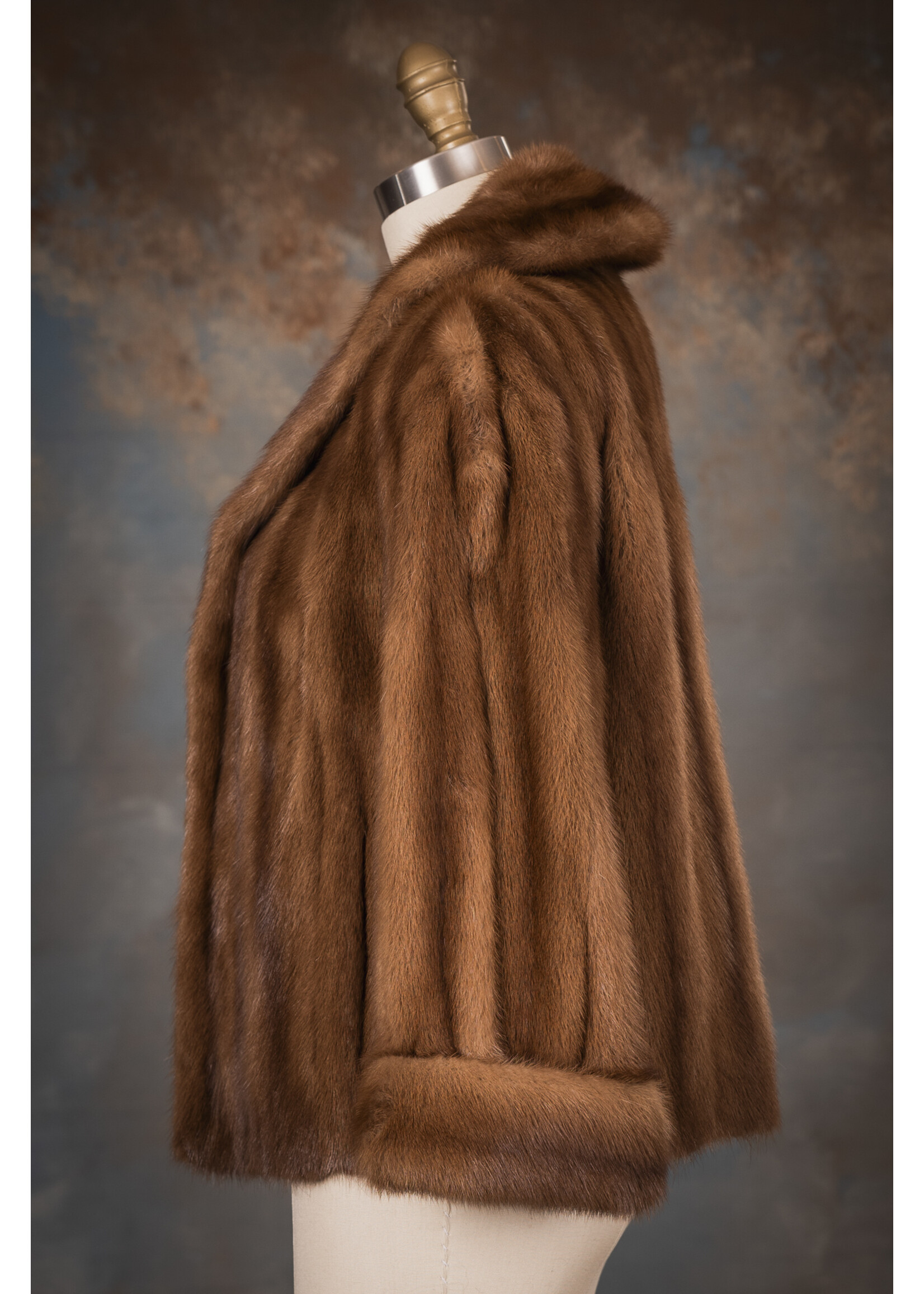 DEMI MINK COCKTAIL JACKET 6-8