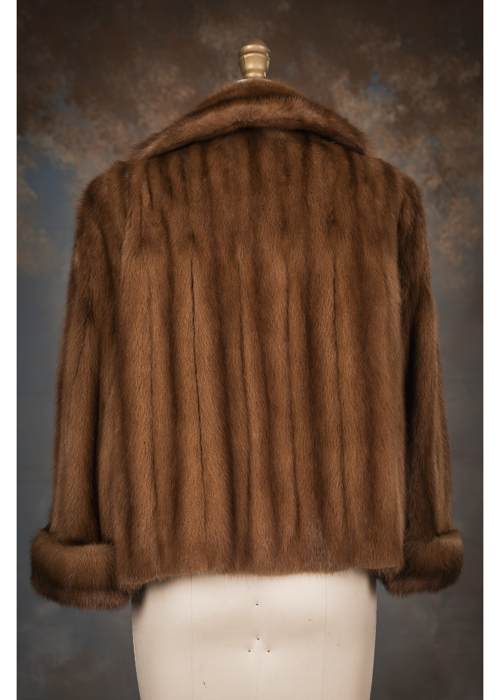DEMI MINK COCKTAIL JACKET 6-8