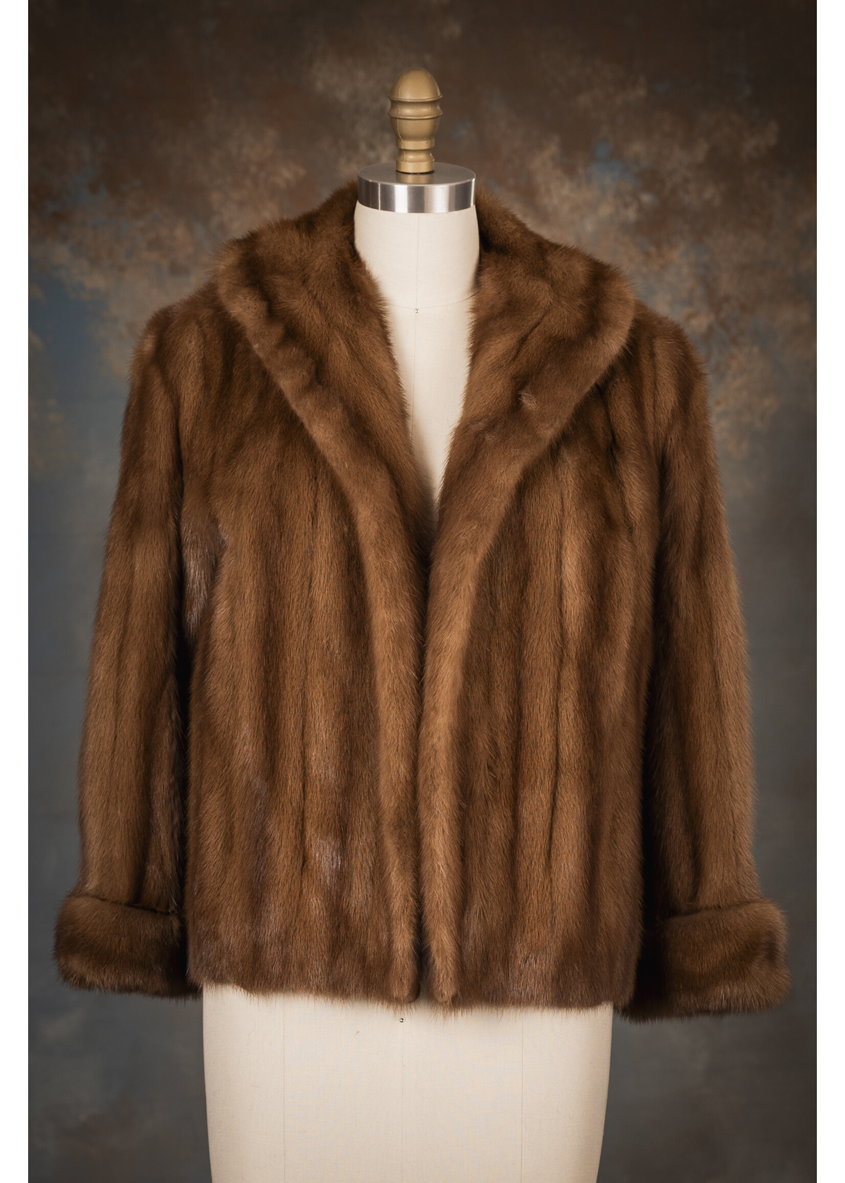 DEMI MINK COCKTAIL JACKET 6-8