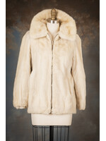 PEARL MINK ZIPPERED JACKET