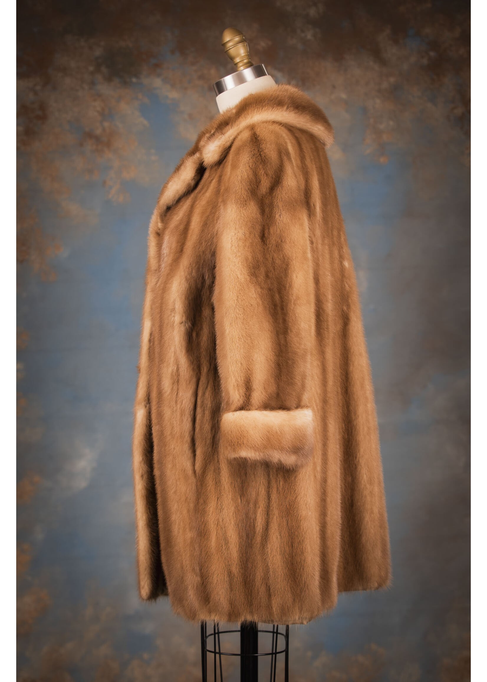PASTEL MINK COAT 8P