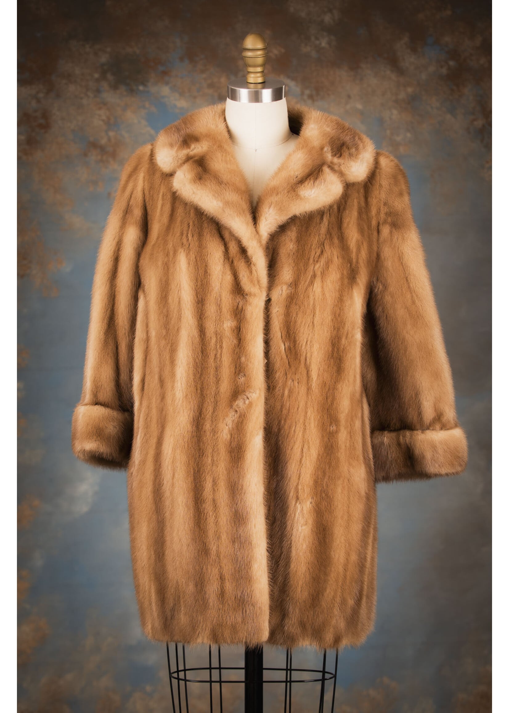 PASTEL MINK COAT 8P