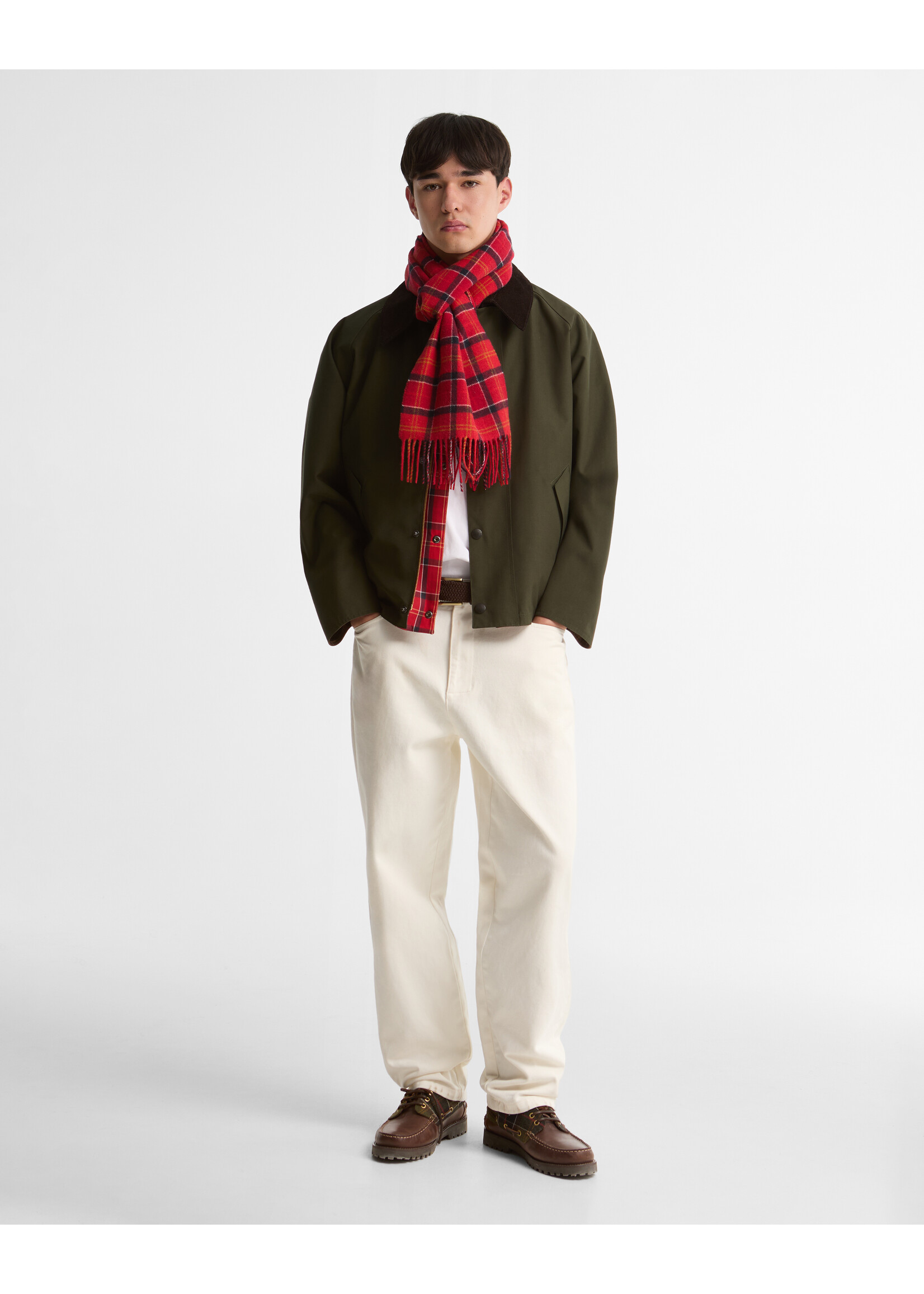 Barbour TARTAN LAMBSWOOL SCARF
