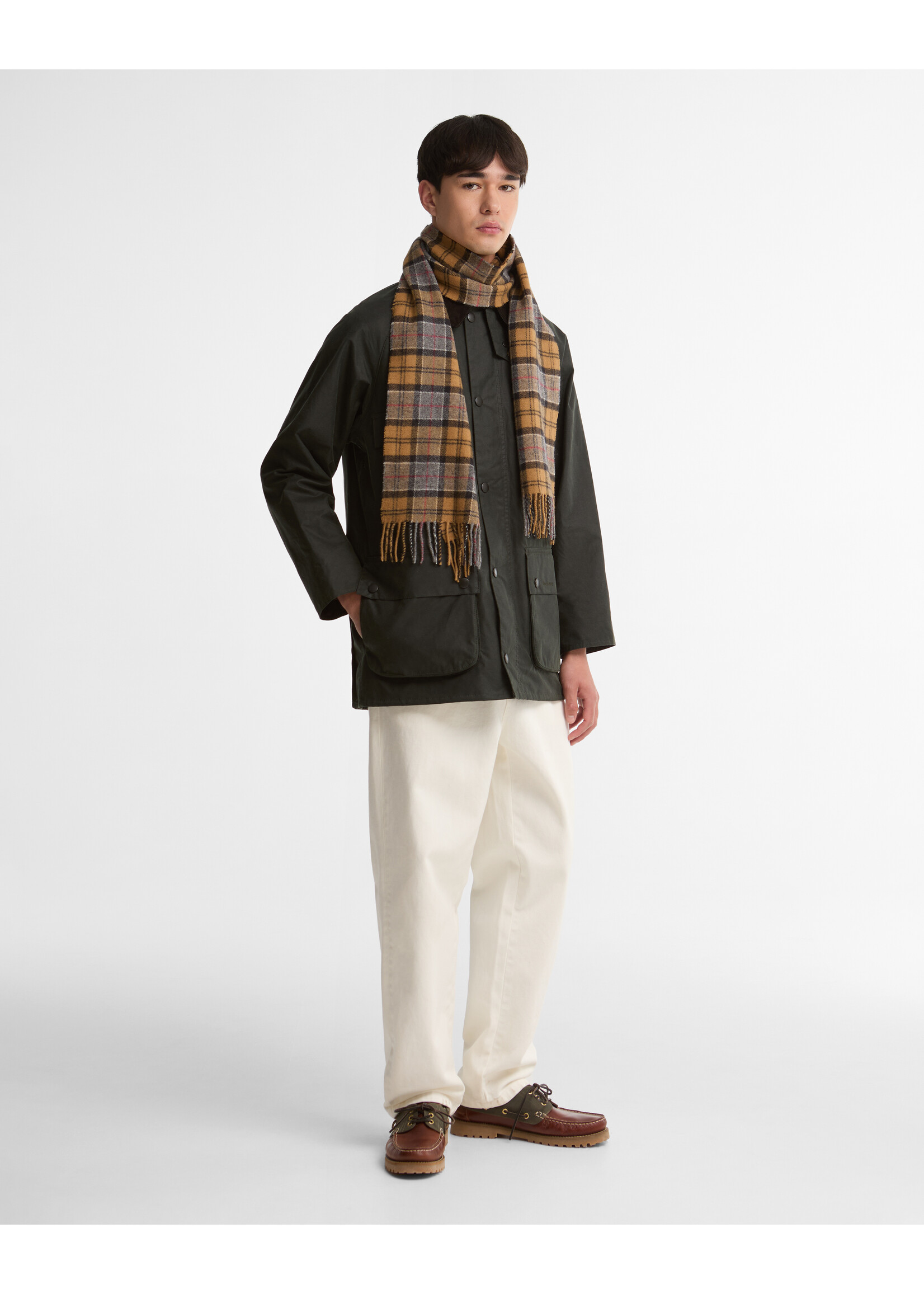 Barbour TARTAN LAMBSWOOL SCARF