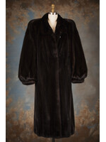 DARK MAHOGANY MINK COAT 8