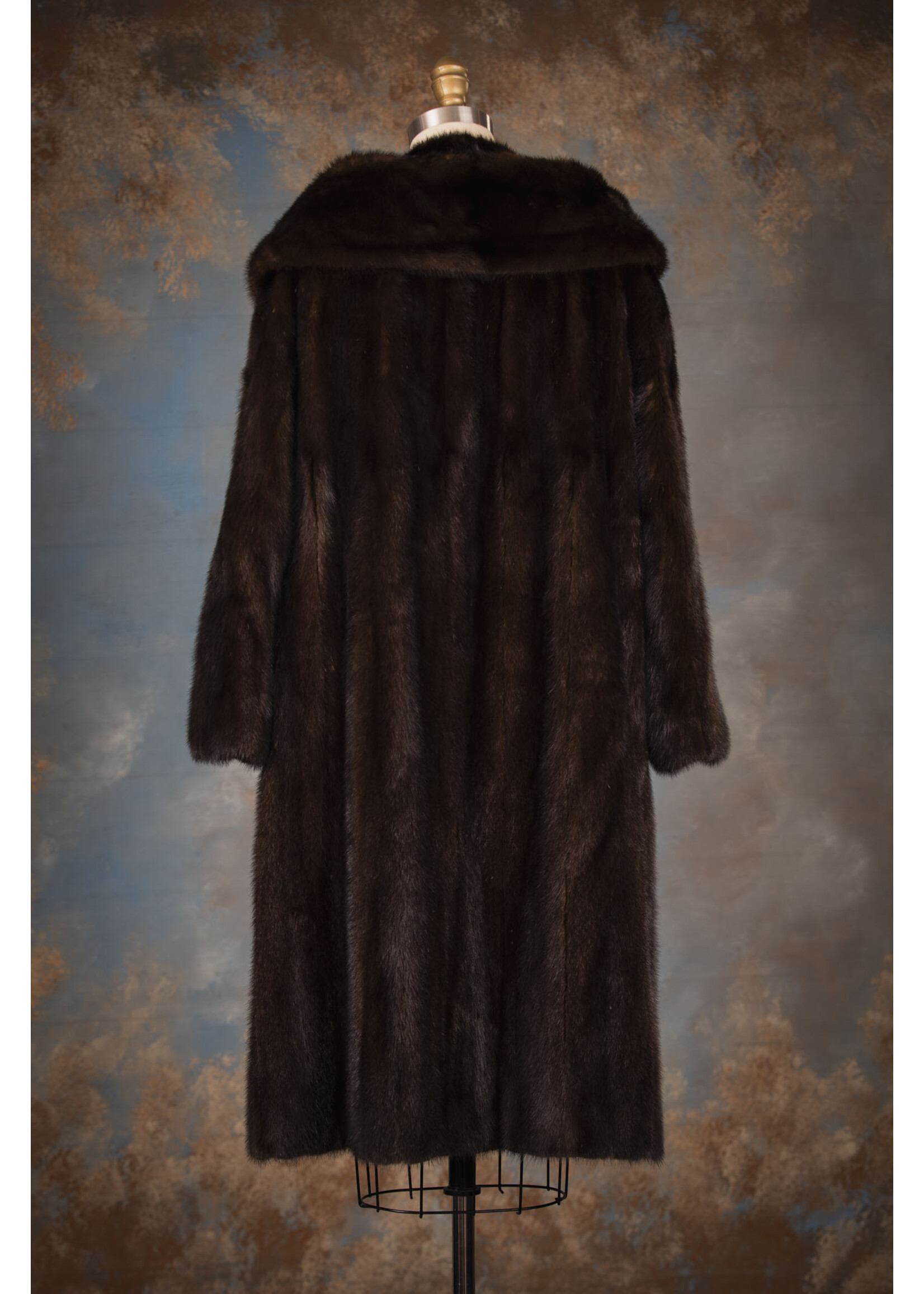 MAHOGANY MINK COAT 8