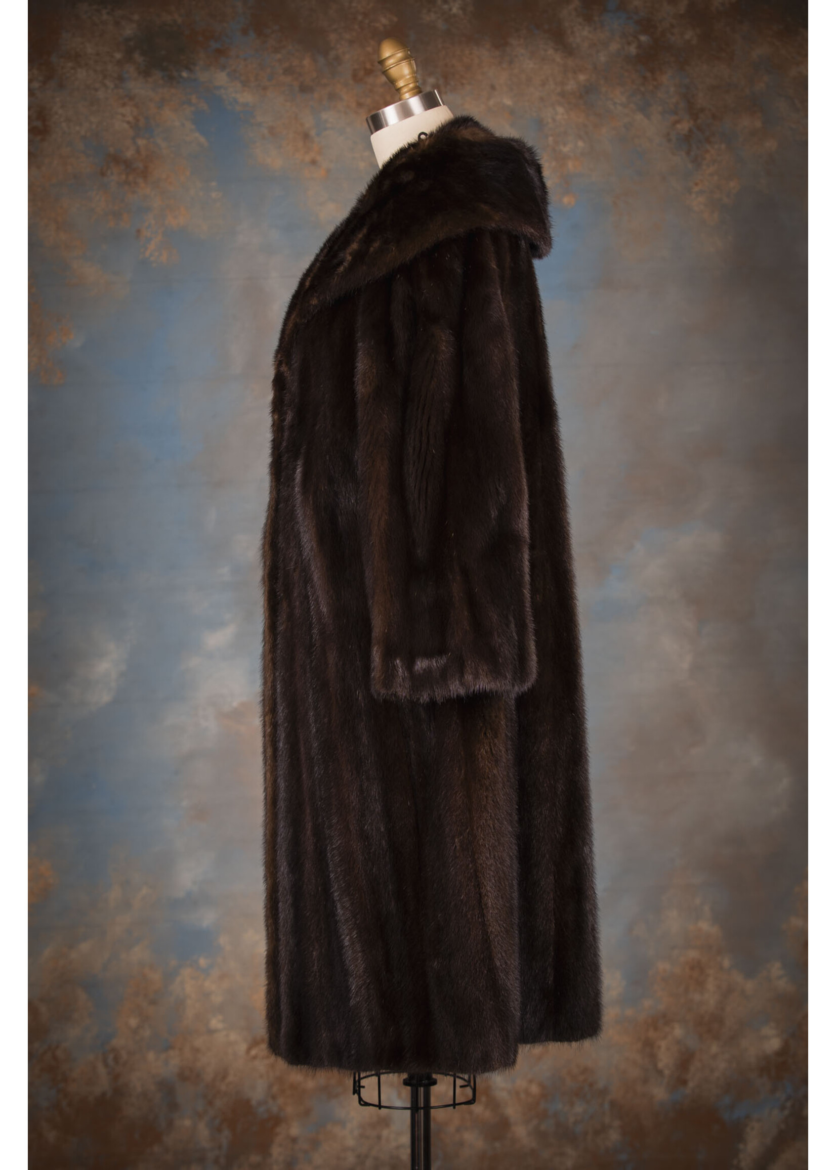 MAHOGANY MINK COAT 8