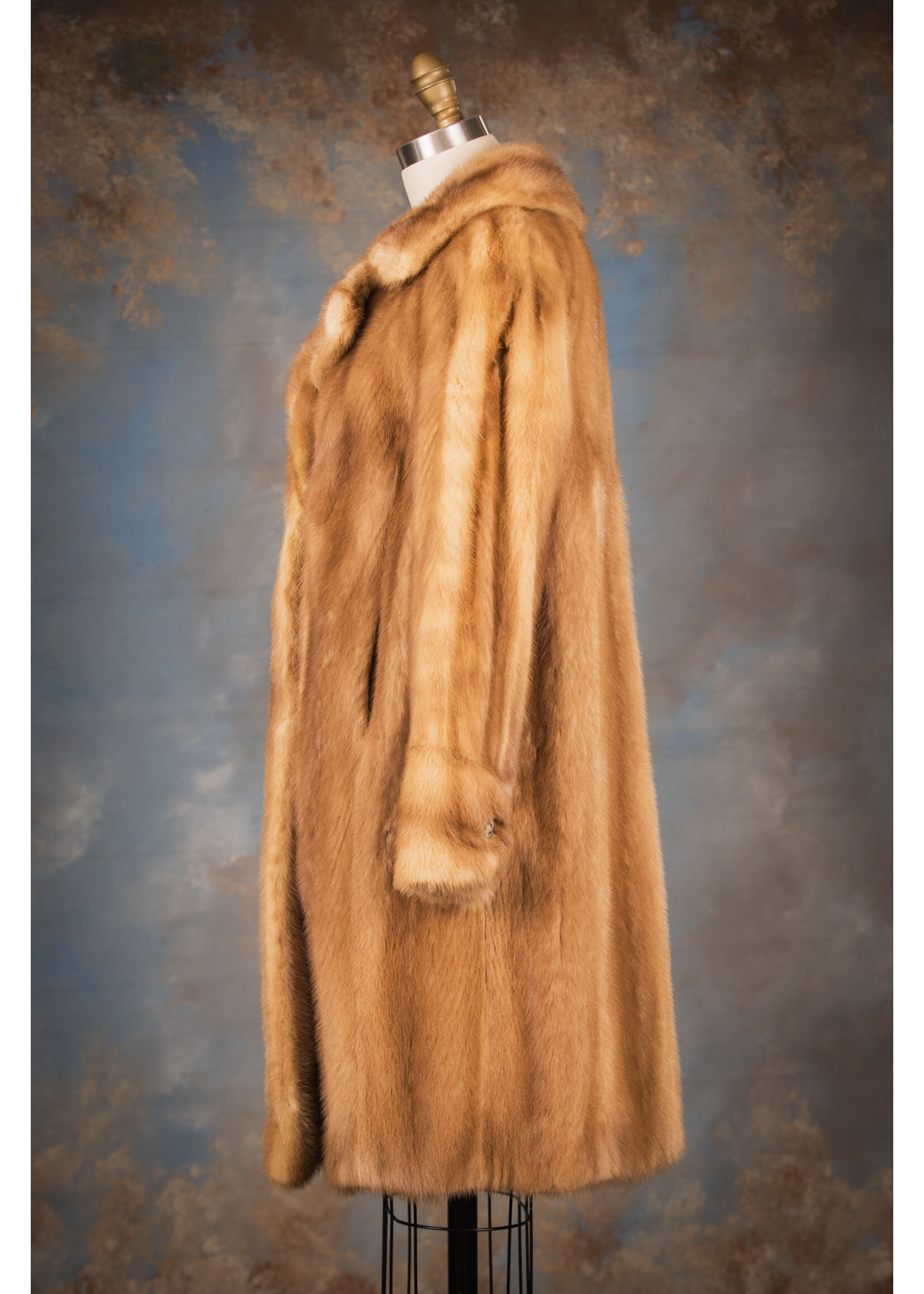 PASTEL MINK COAT 6-8