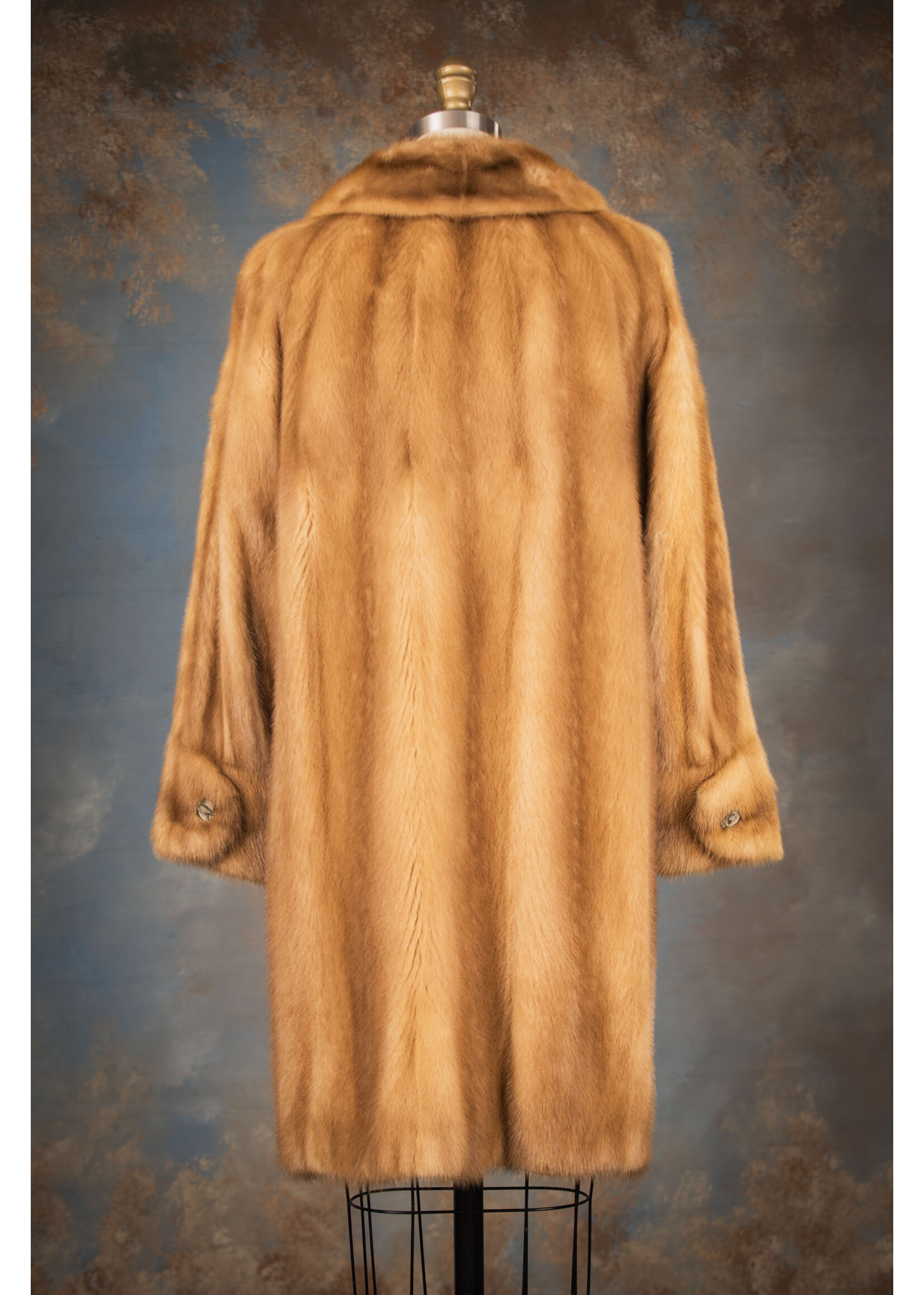PASTEL MINK COAT 6-8