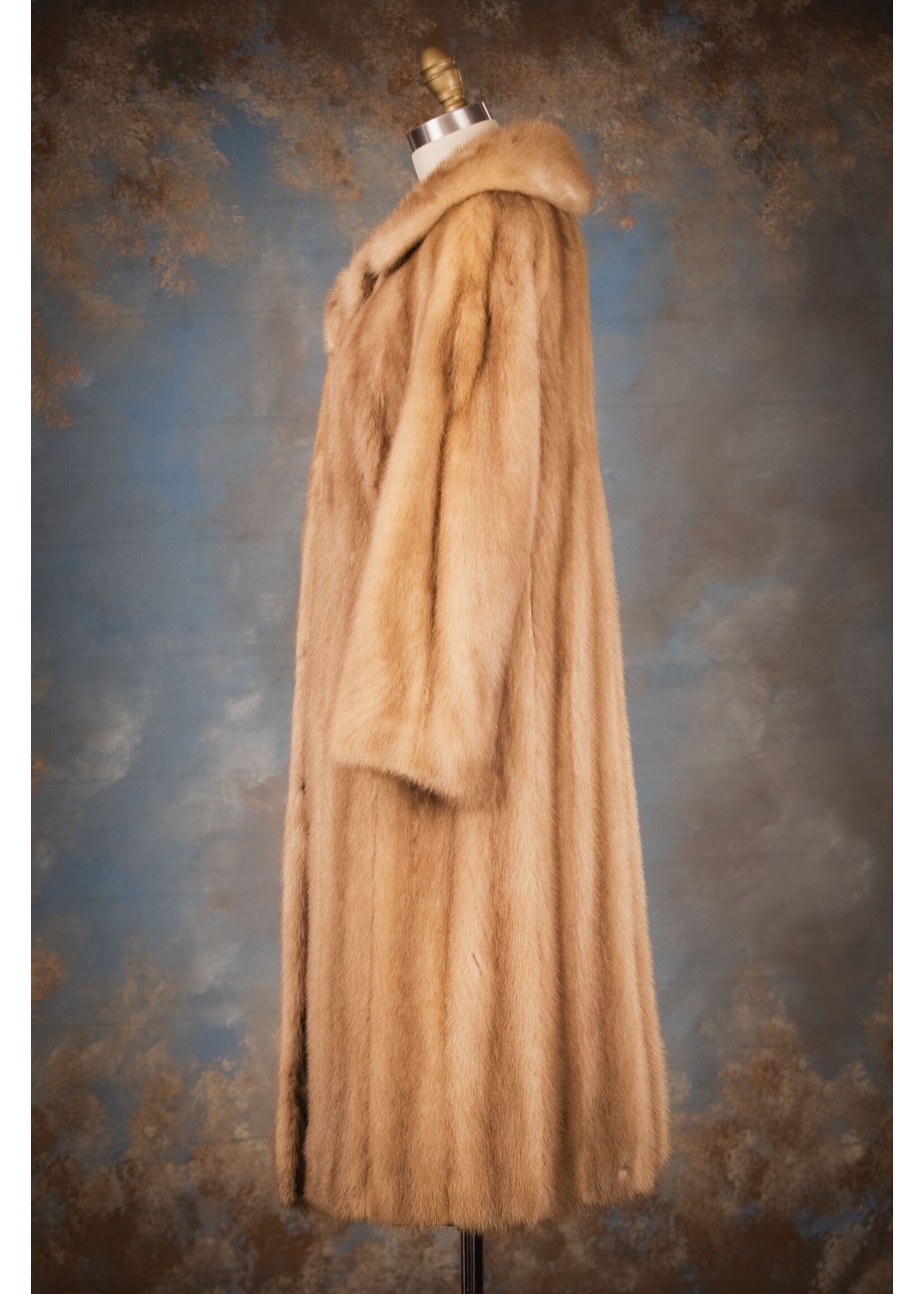 PASTEL MINK COAT 6-8