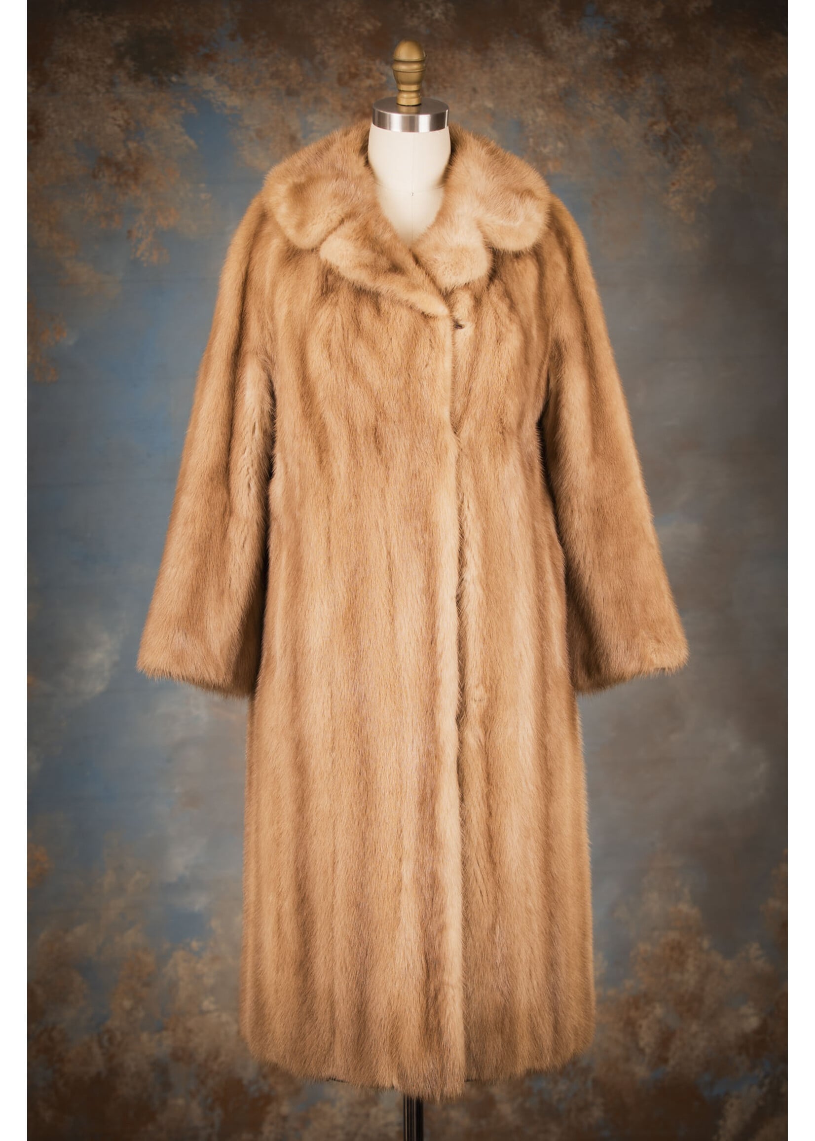 PASTEL MINK COAT 6-8